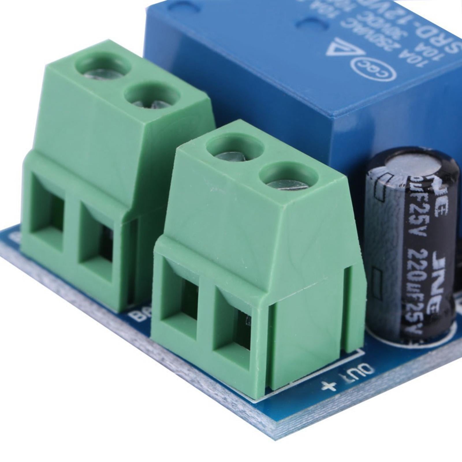 Protection Module 12V Low Voltage Protection Board Automatic for Relay Board