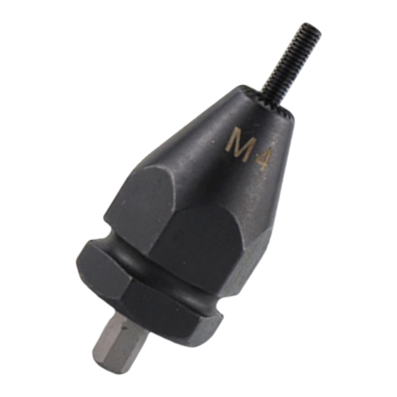 Electric Rivet Gun Adapter Converter M 3 to M 12 Nut Tool Kit M4