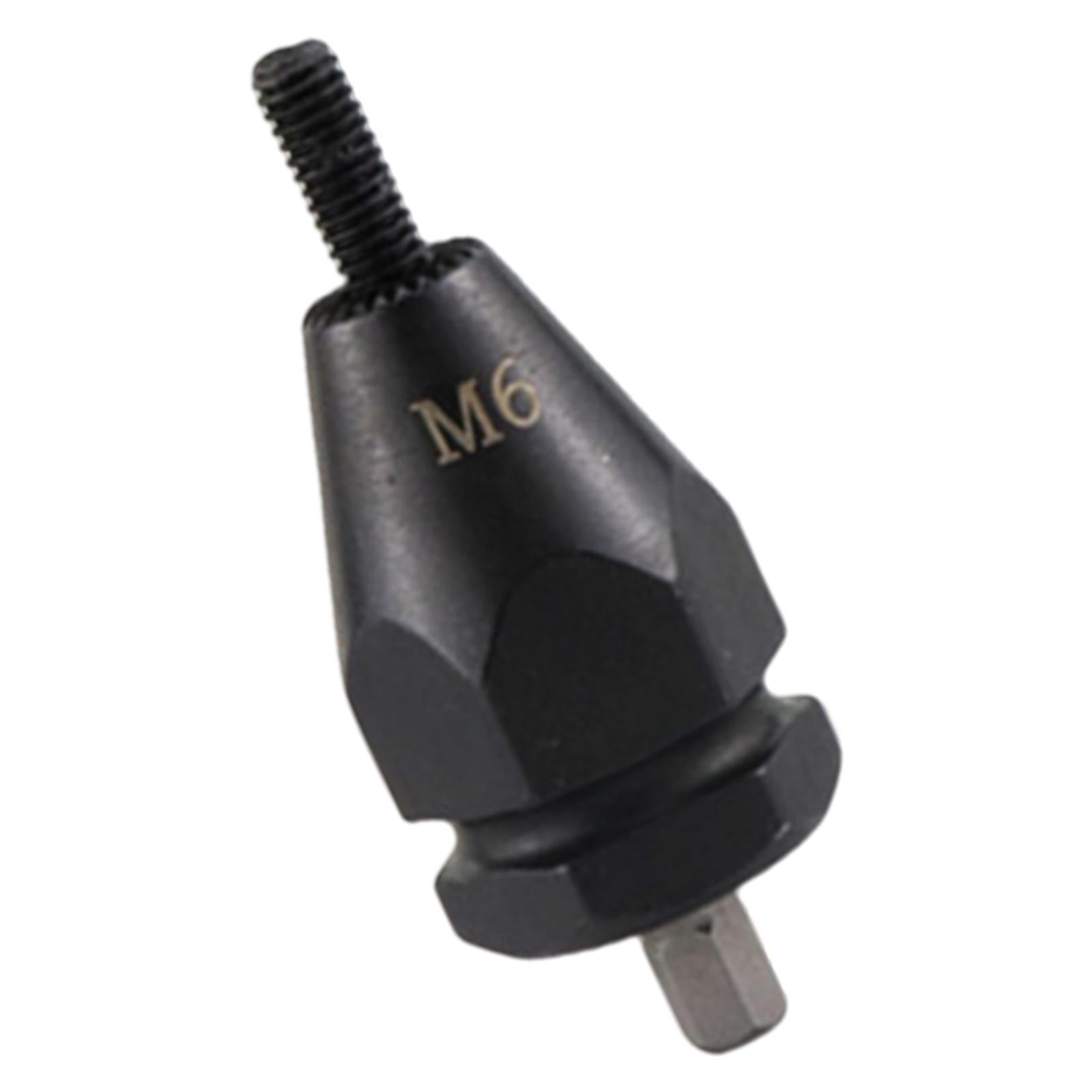 Electric Rivet Gun Adapter Converter M 3 to M 12 Nut Tool Kit M6