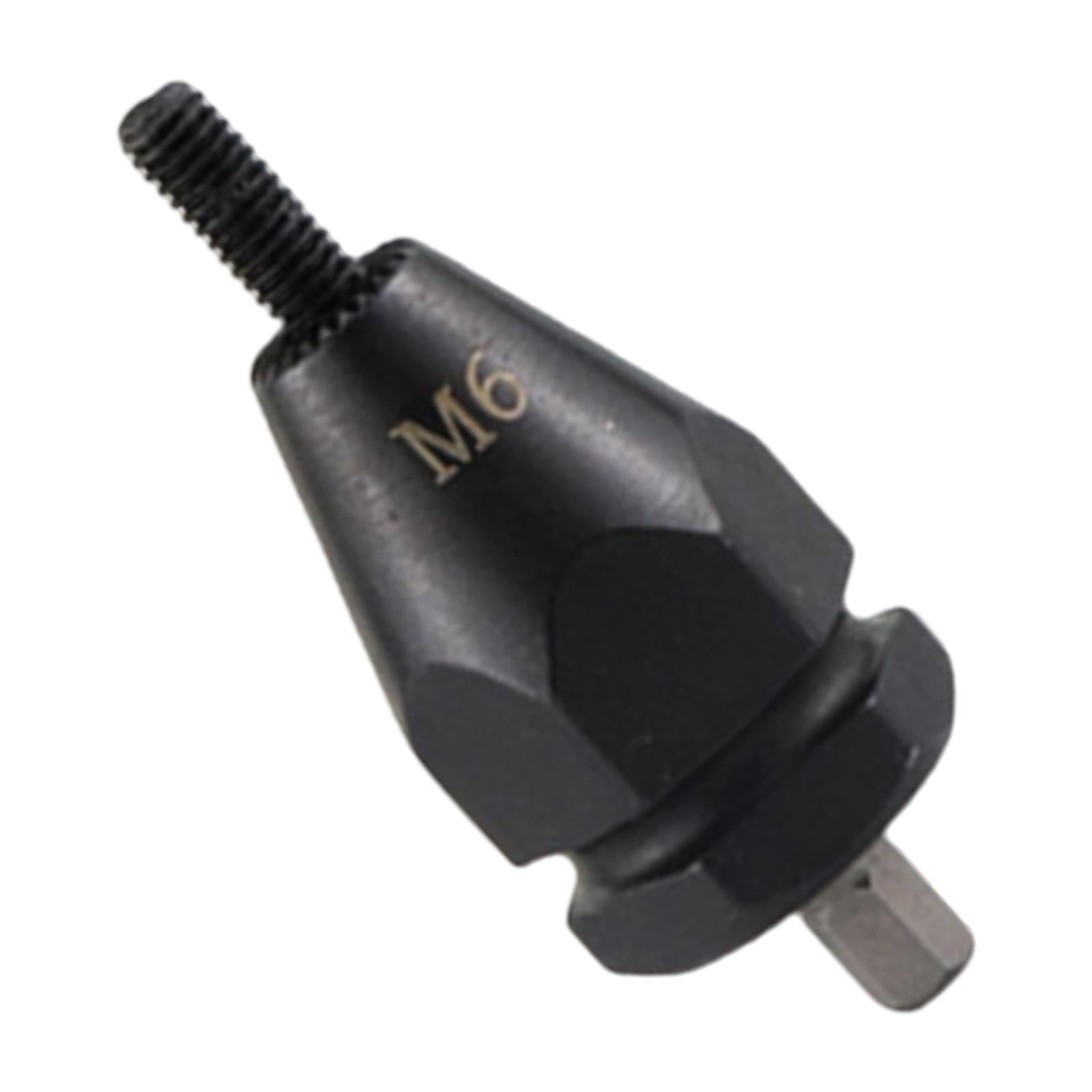 Electric Rivet Gun Adapter Converter M 3 to M 12 Nut Tool Kit M6