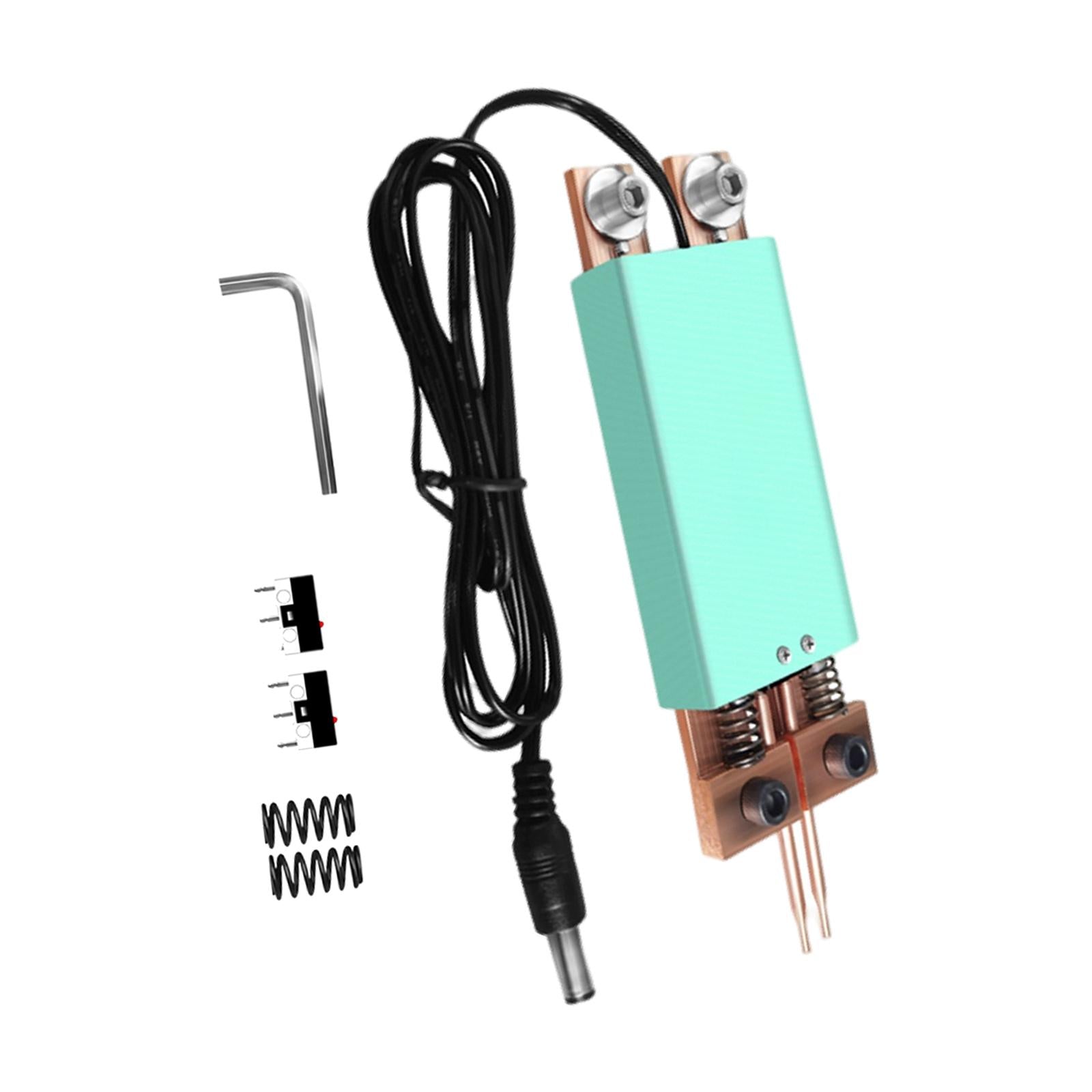 Handheld Spot Welder Mini Spot Welder for 18650 Battery Industrial Cyan Blue