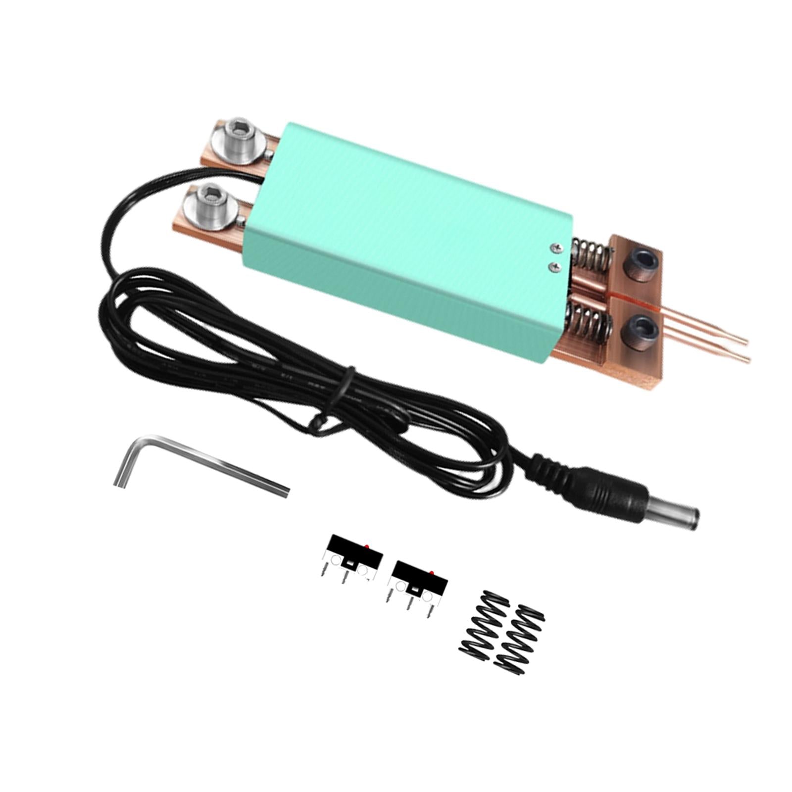 Handheld Spot Welder Mini Spot Welder for 18650 Battery Industrial Cyan Blue