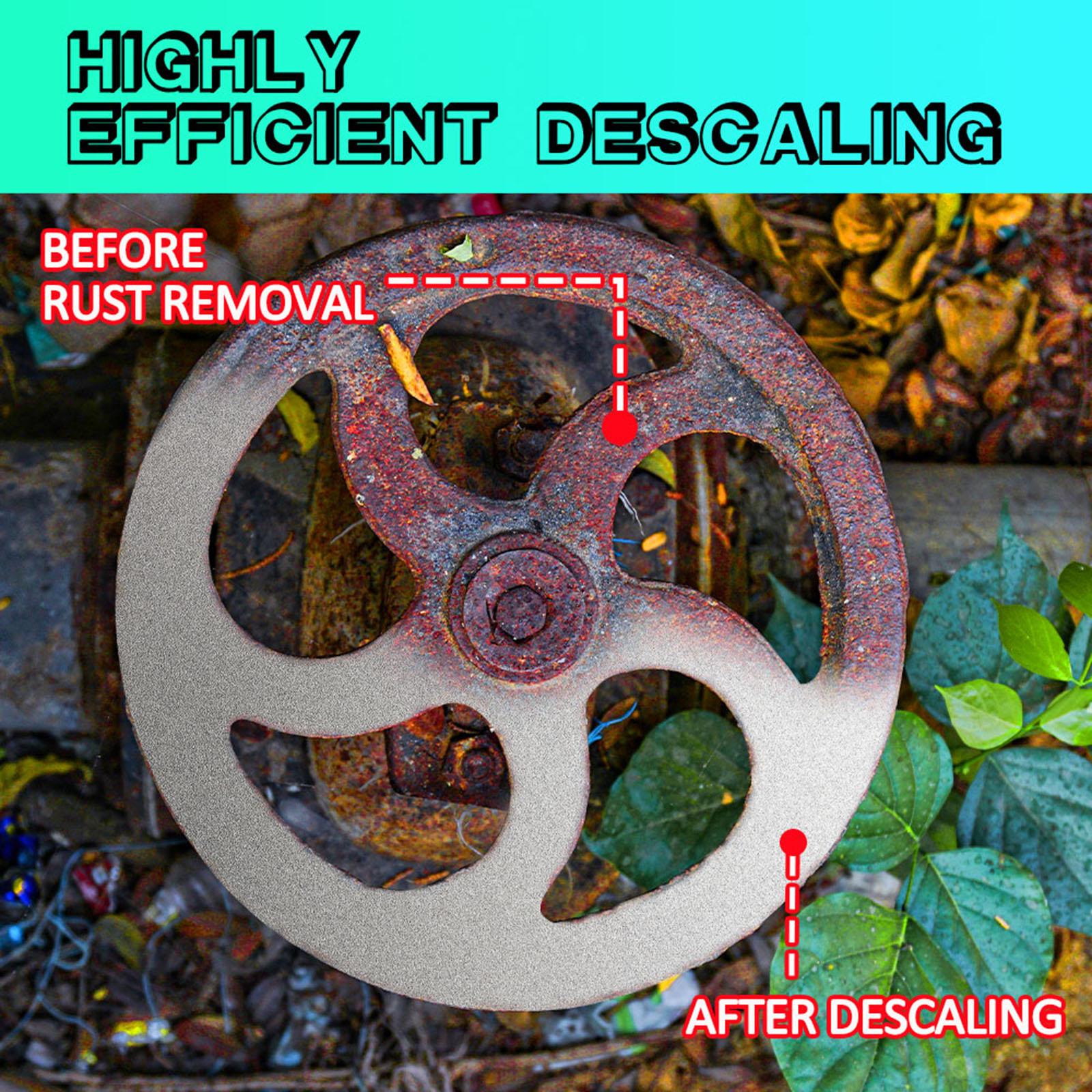 Stud Rust Remover Accurate Power Tools with 2 Sanding Disc Drill Adapter