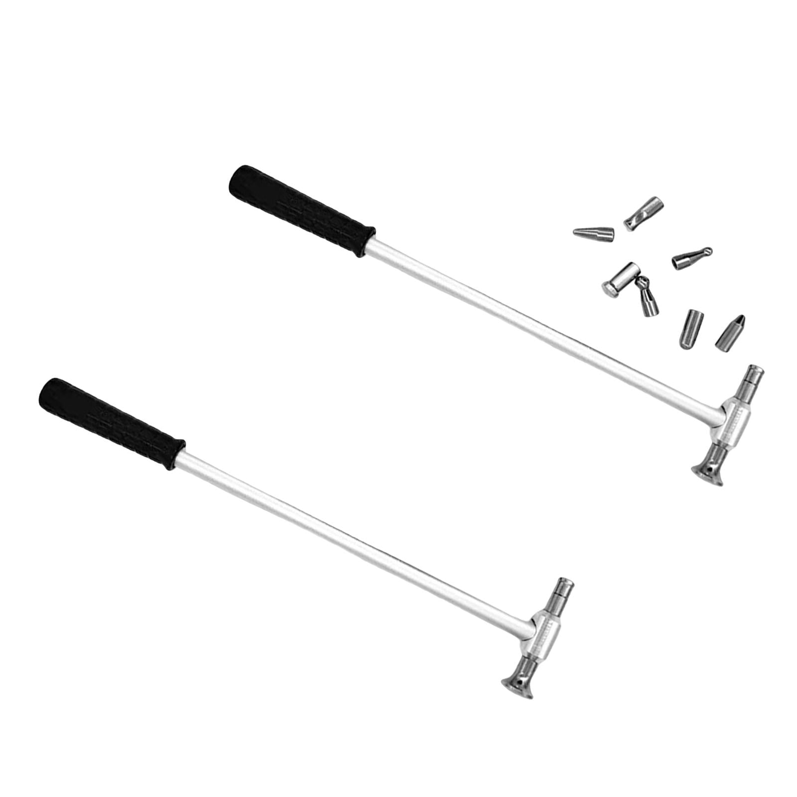 Percussion Car Body Dent Repair Tool 7Pcs Heavy Duty for Car Metal Plate Hammer