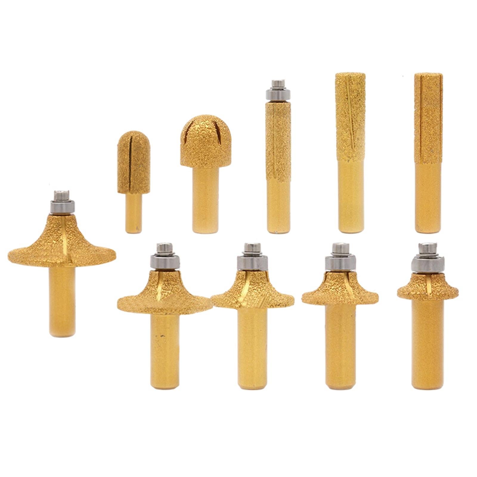 1Piece Diamond Trimming Milling Cutter Drilling Durable for Woodworking A