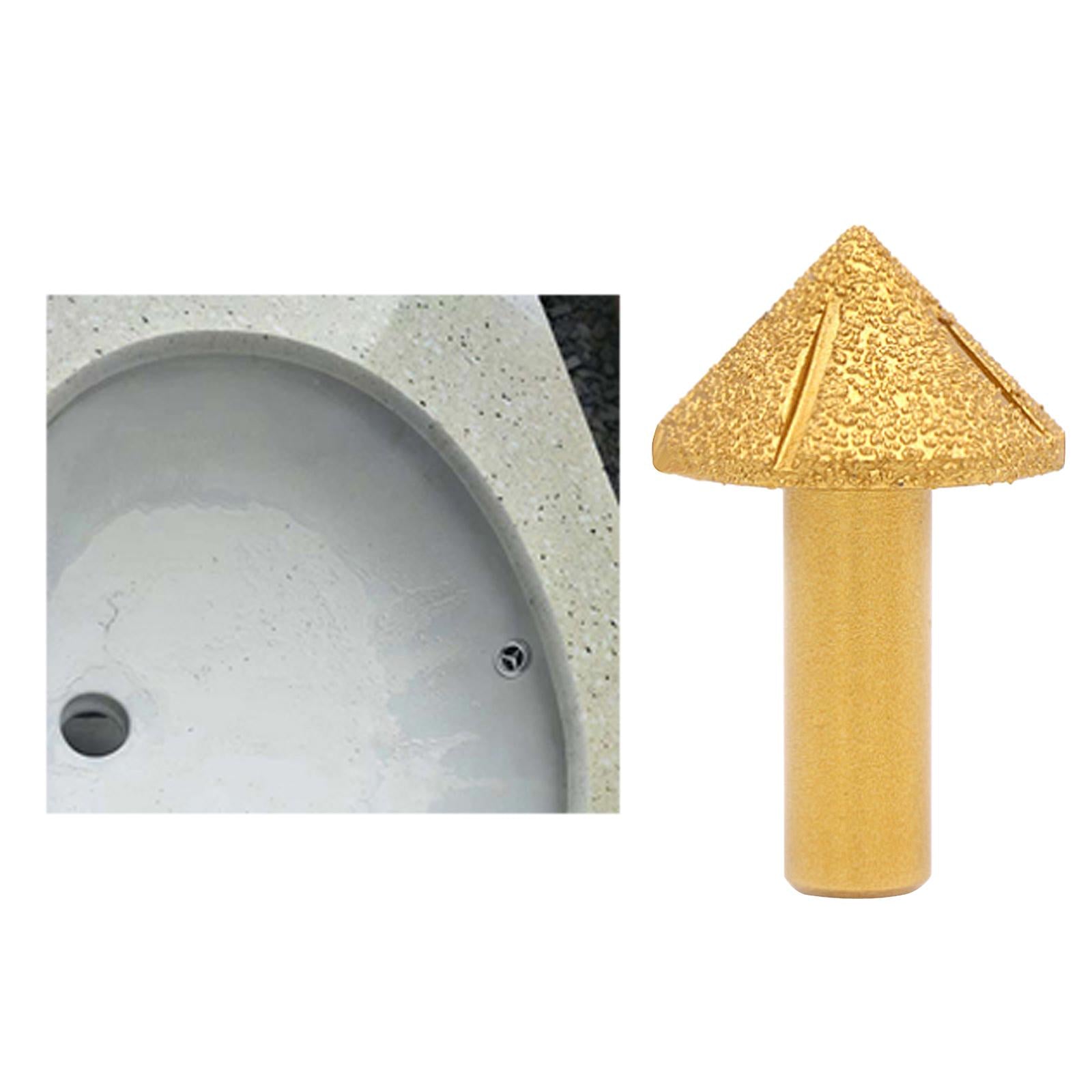 Diamond Rounding Cutter Router Bits Stone Trimming Milling Cutter 13