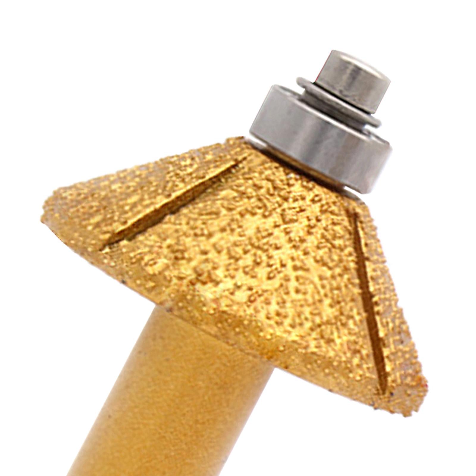 Diamond Rounding Cutter Router Bits Stone Trimming Milling Cutter 14