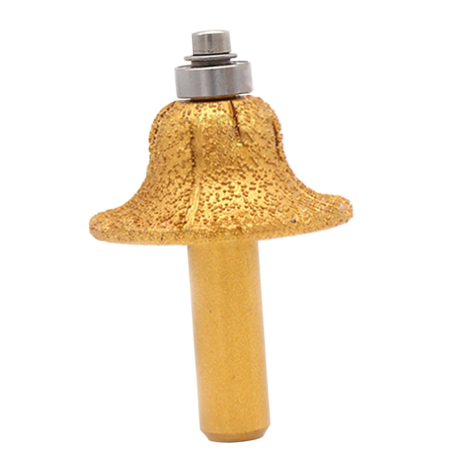 Diamond Rounding Cutter Router Bits Stone Trimming Milling Cutter 15