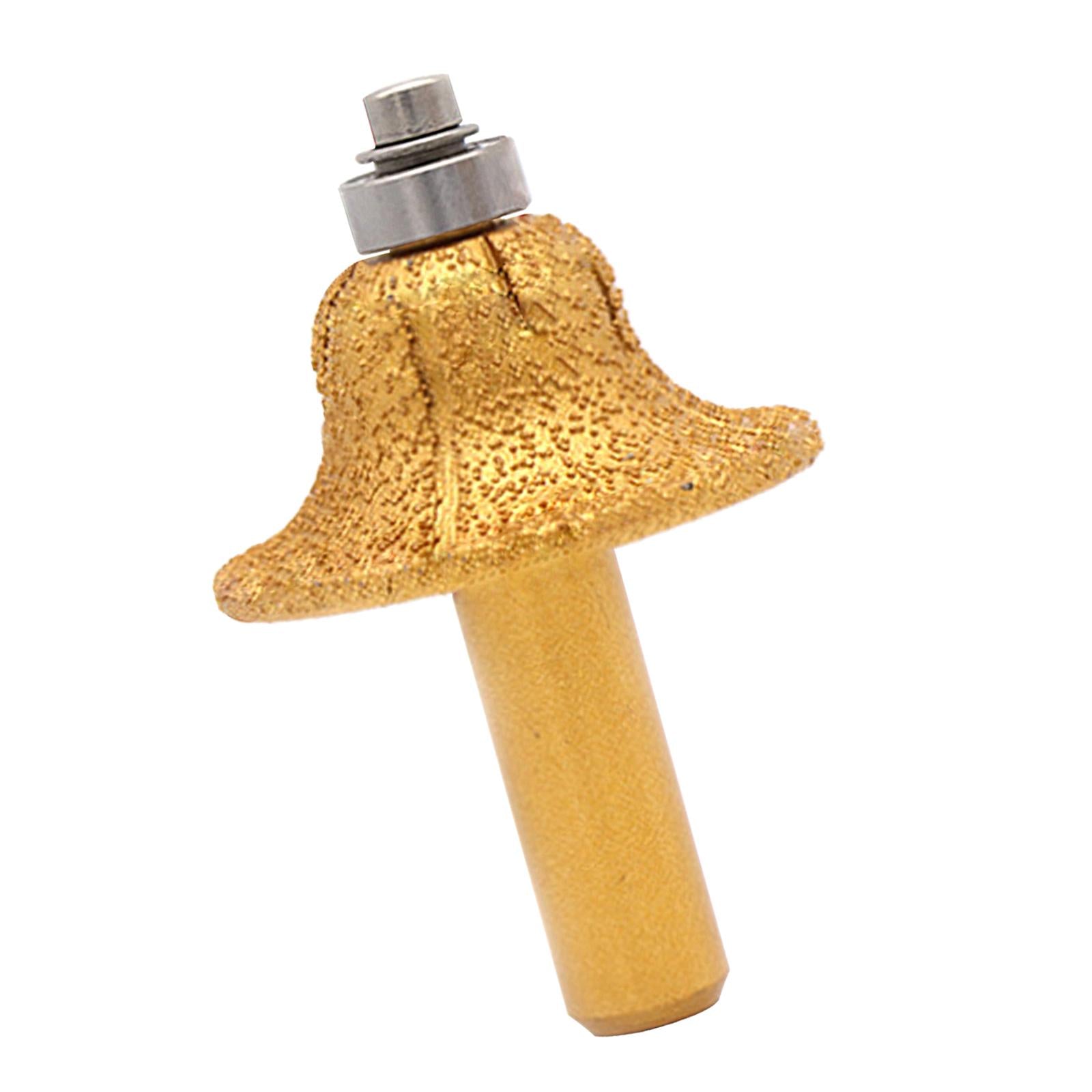 Diamond Rounding Cutter Router Bits Stone Trimming Milling Cutter 15
