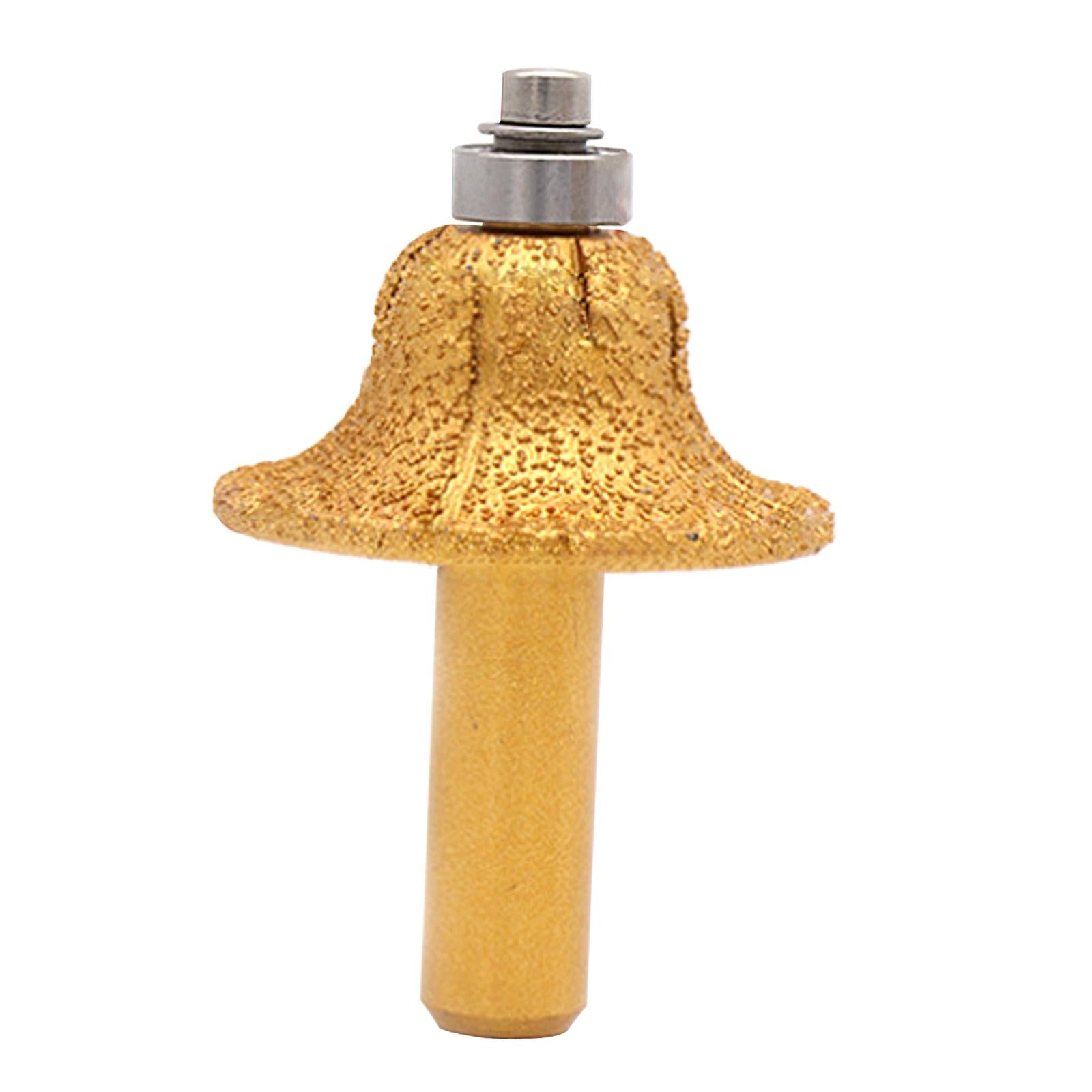 Diamond Rounding Cutter Router Bits Stone Trimming Milling Cutter 15