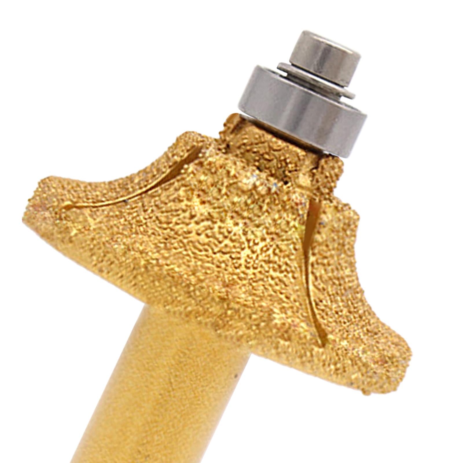 Diamond Rounding Cutter Router Bits Stone Trimming Milling Cutter 20