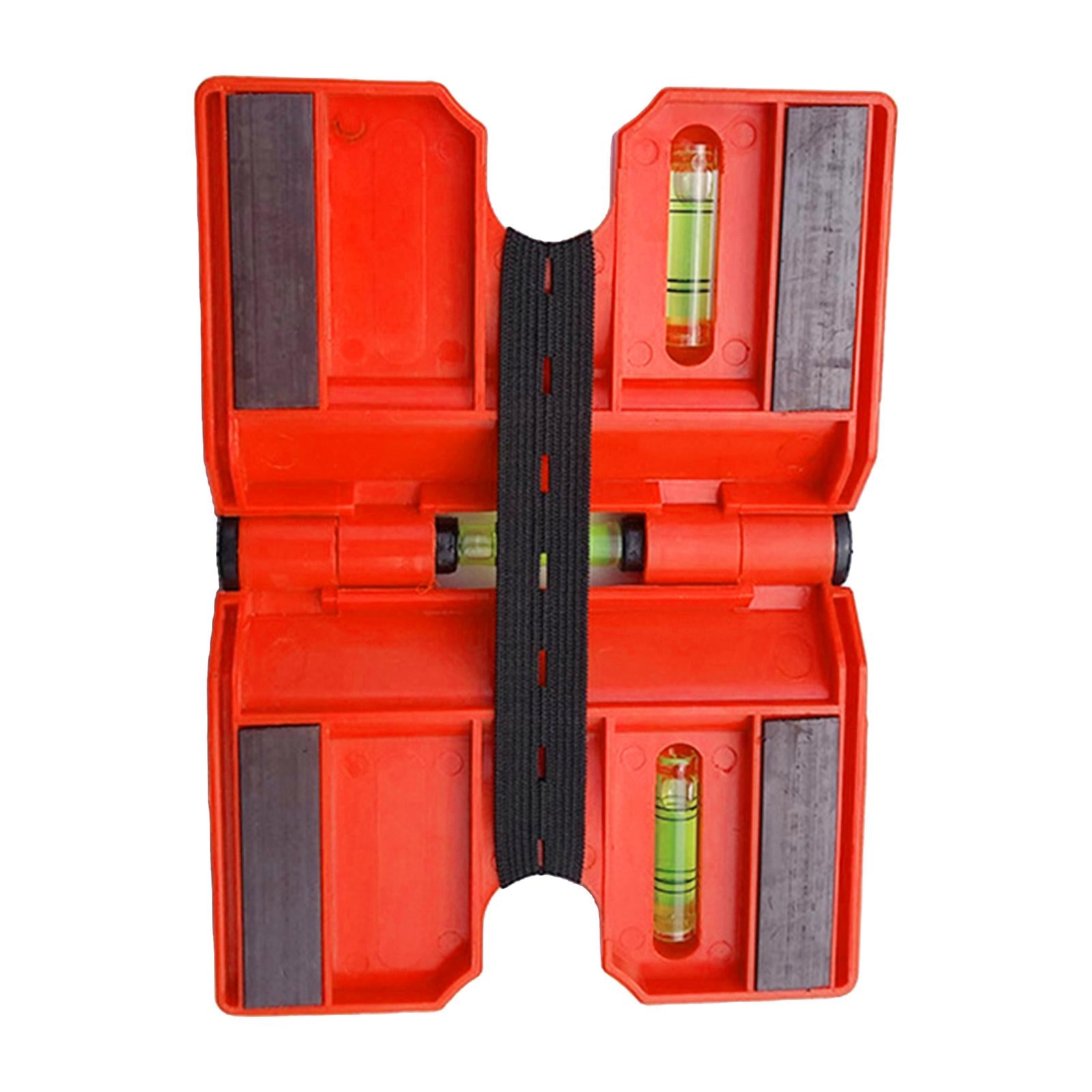 Magnetic Post Level Red Adjustable Folding Vertical Acrylic for Fence Corner