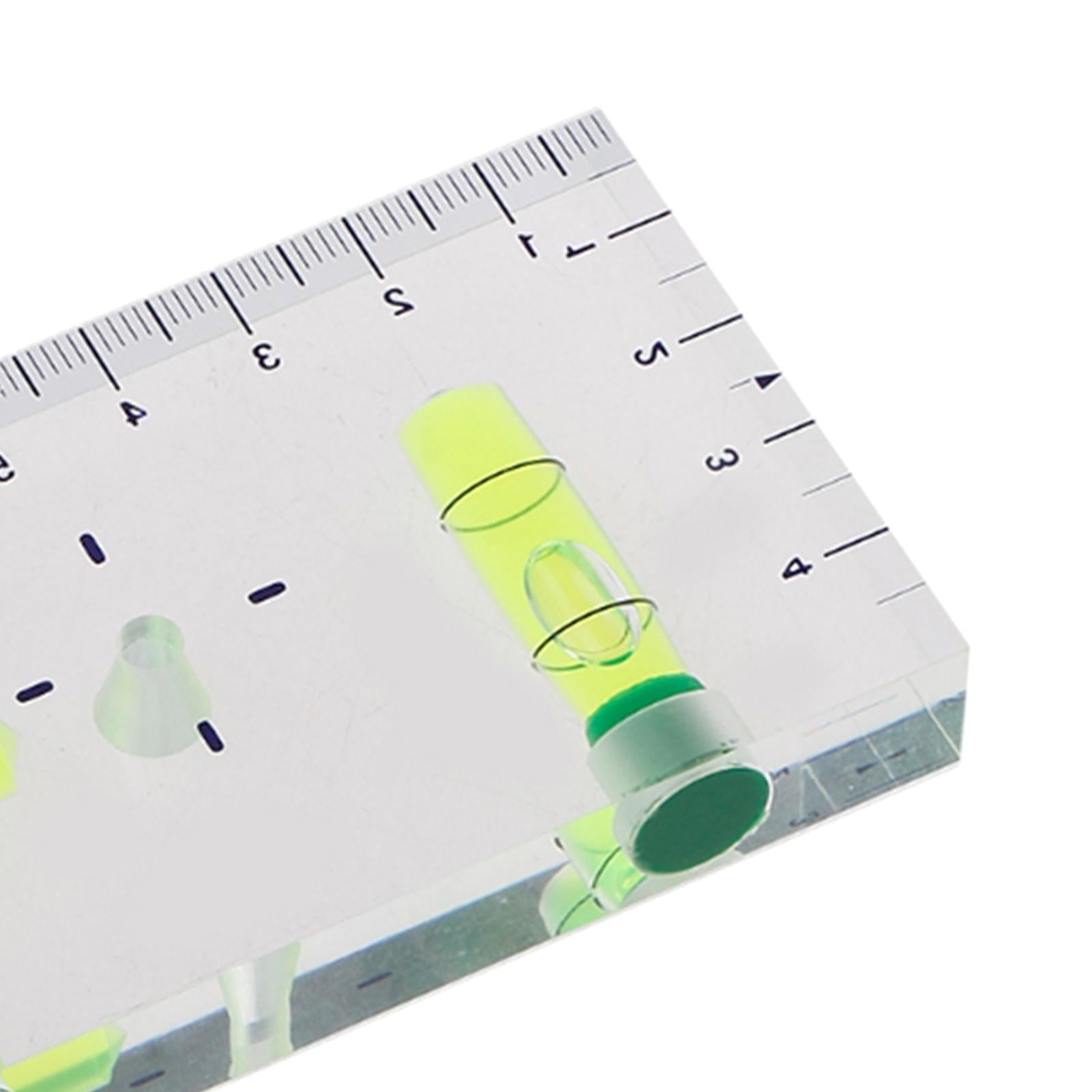 High Precision Spirit Level Magnetic High Bearing Ruler Lever 2 Bubbles