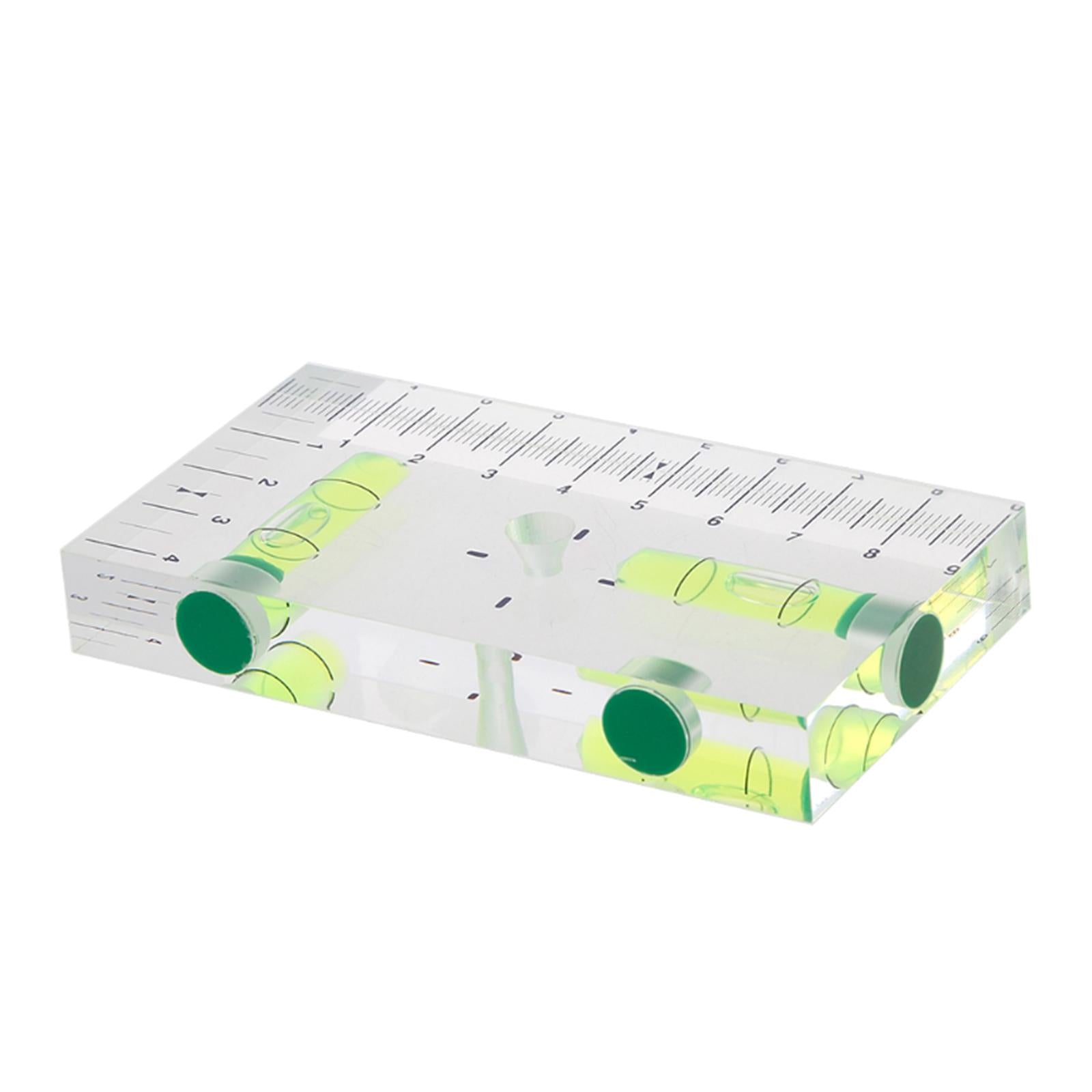 High Precision Spirit Level Magnetic High Bearing Ruler Lever 2 Bubbles