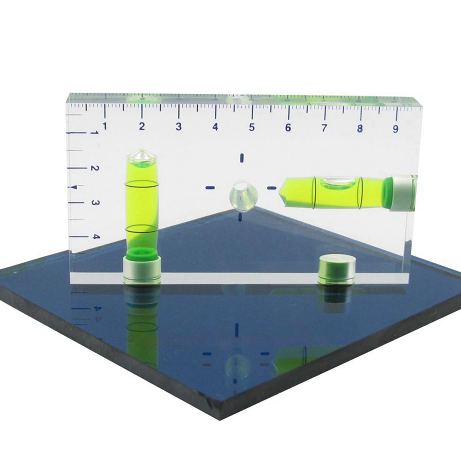 High Precision Spirit Level Magnetic High Bearing Ruler Lever 2 Bubbles
