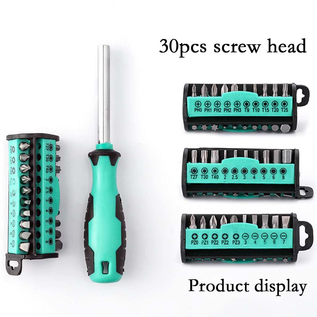 30 in 1 Screwdriver Set for Office Emergency Electronics Bicycle Car DIY