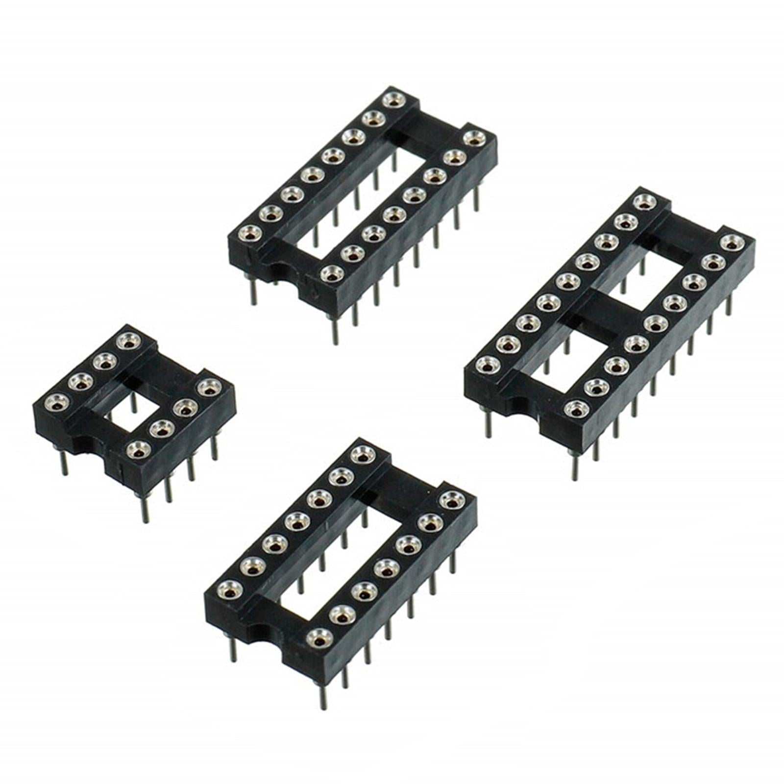 120Pcs Integrated Circuit Chip UA741CN LM393 PC817 LM386 LM324N DIP14 Socket