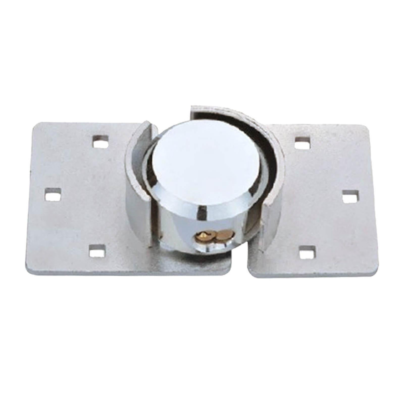 Hidden Shackle Padlock Chrome Plated for Trucks Warehouse Commercial Vehicle