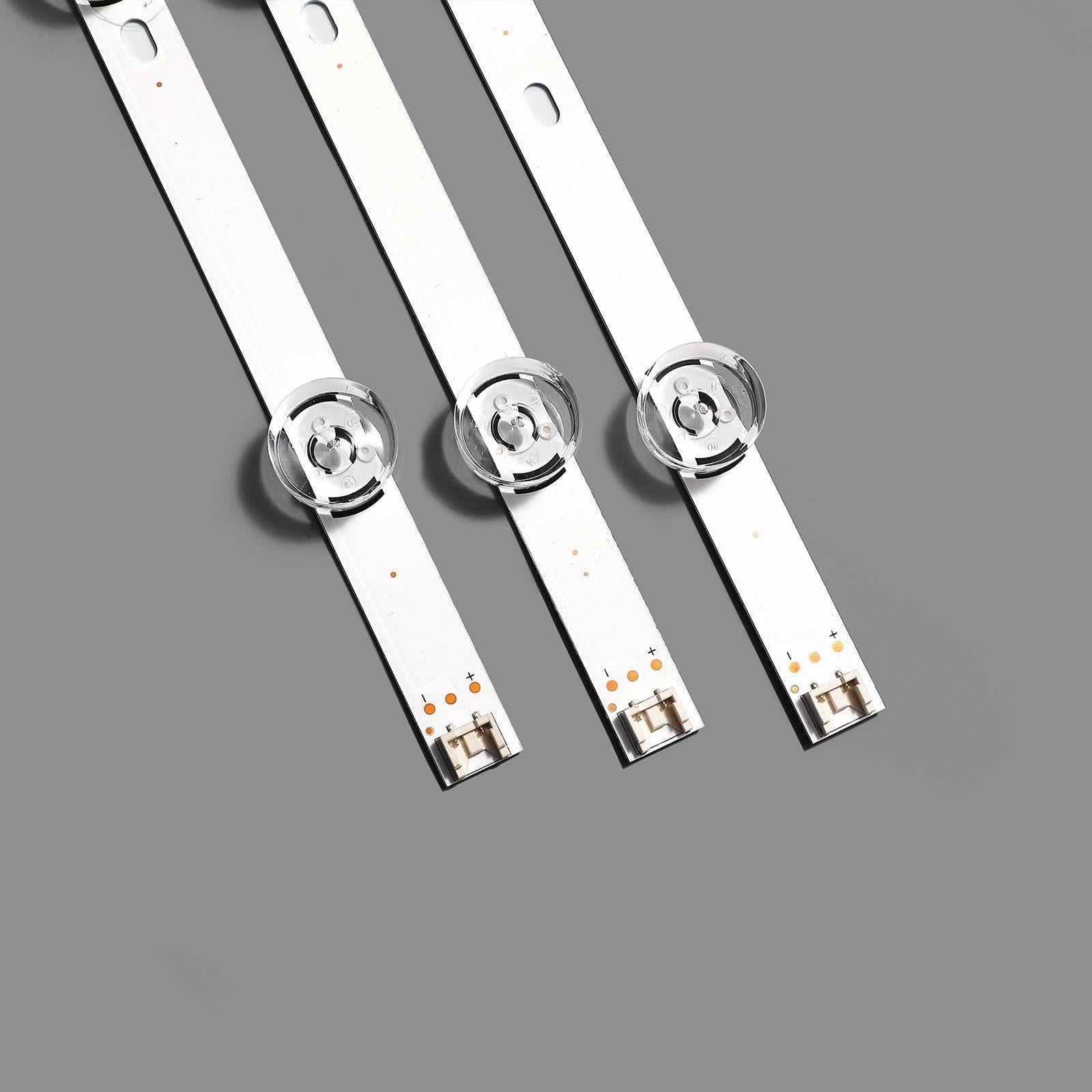 3x LED Strip Lights TV Accessories Television Replacement Parts for LG32
