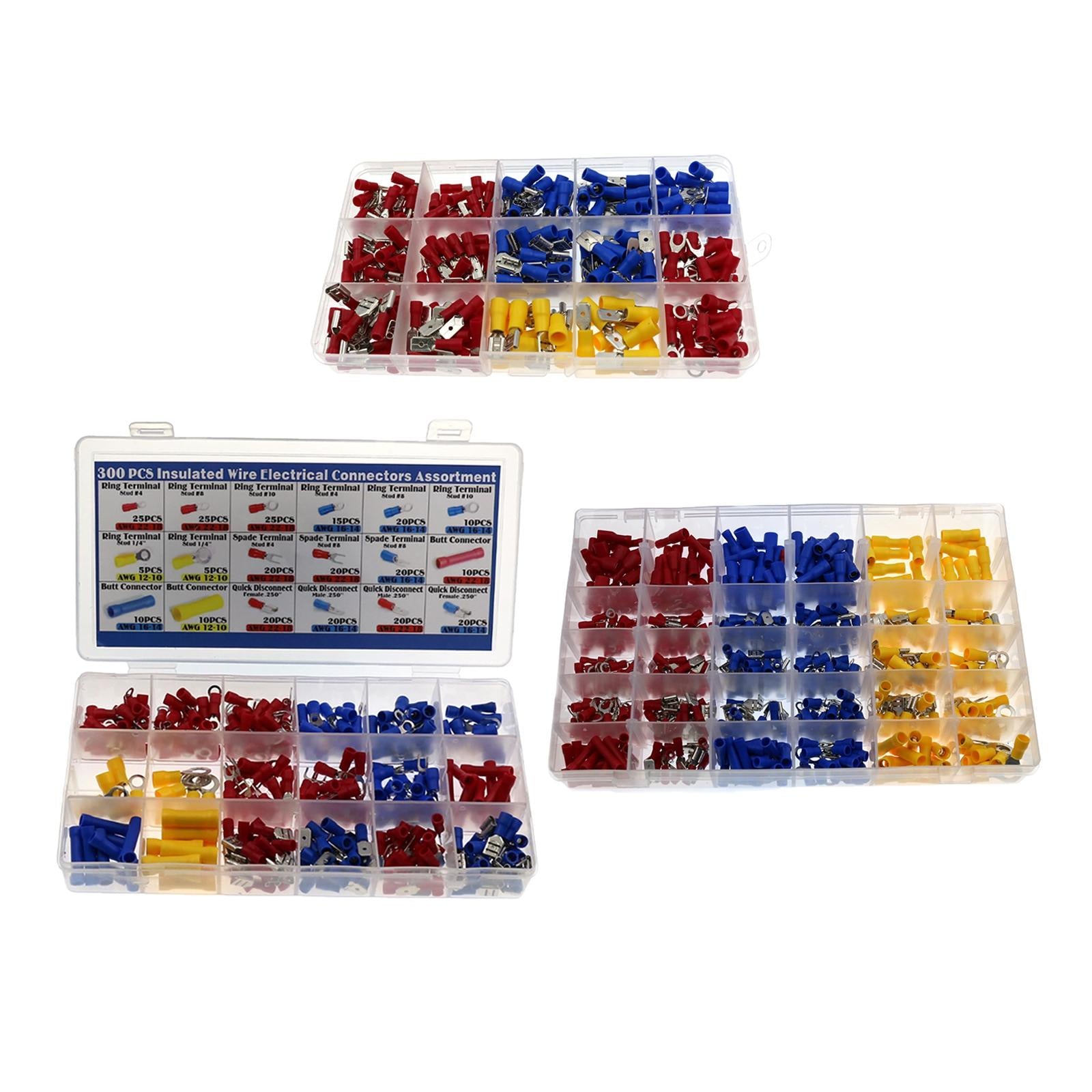 Insulated Wire Connectors Electrical Terminals for Industrial Electrical  280PCS