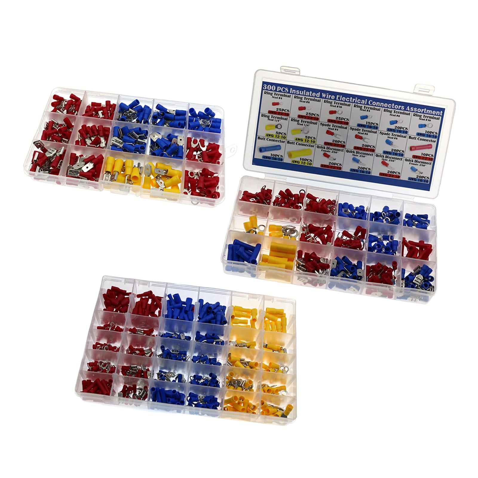 Insulated Wire Connectors Electrical Terminals for Industrial Electrical  280PCS
