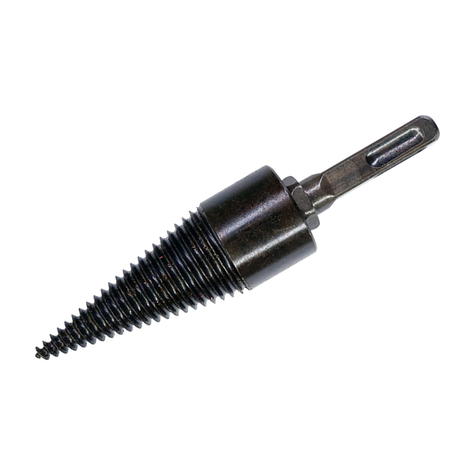 Firewood Drill Bit Timber Breaking Chopper Bits Reamer Woodworking Tools 32mm Square Shaft