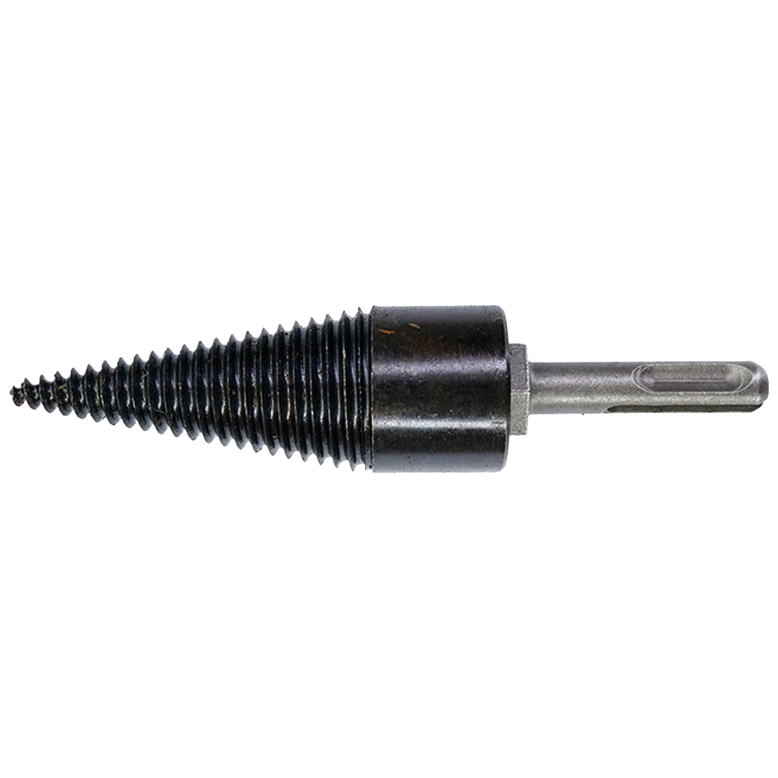 Firewood Drill Bit Timber Breaking Chopper Bits Reamer Woodworking Tools 32mm Round Shaft