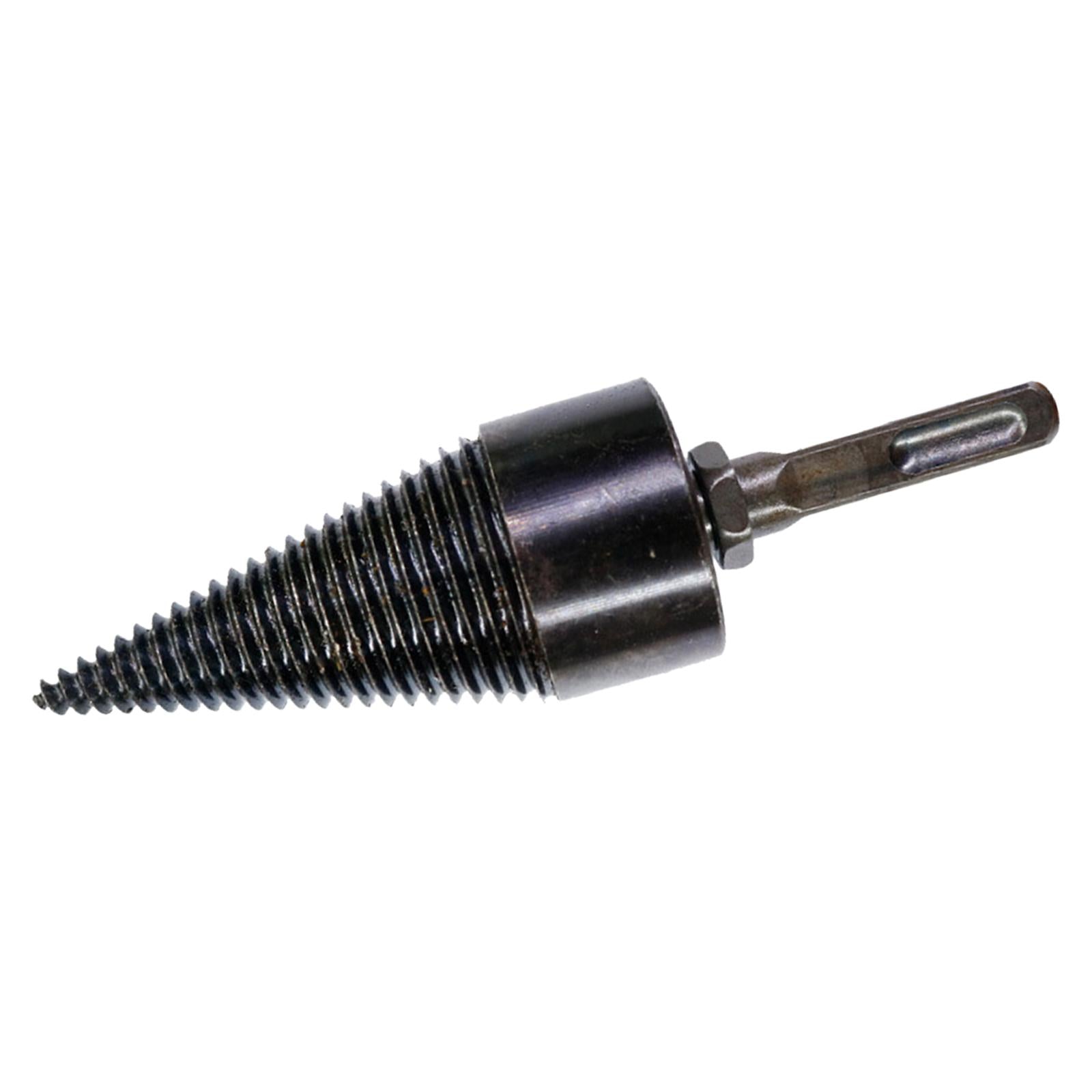 Firewood Drill Bit Timber Breaking Chopper Bits Reamer Woodworking Tools 42mm Square Shaft