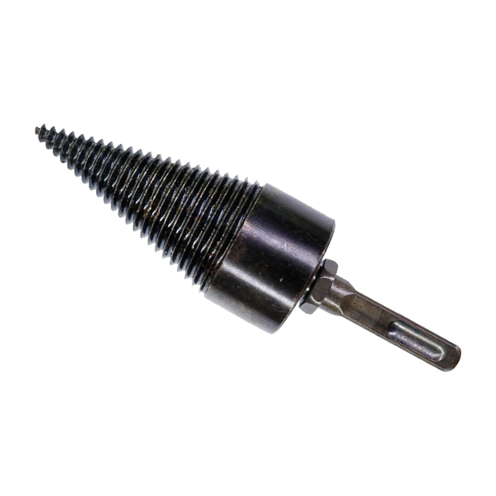 Firewood Drill Bit Timber Breaking Chopper Bits Reamer Woodworking Tools 42mm Square Shaft