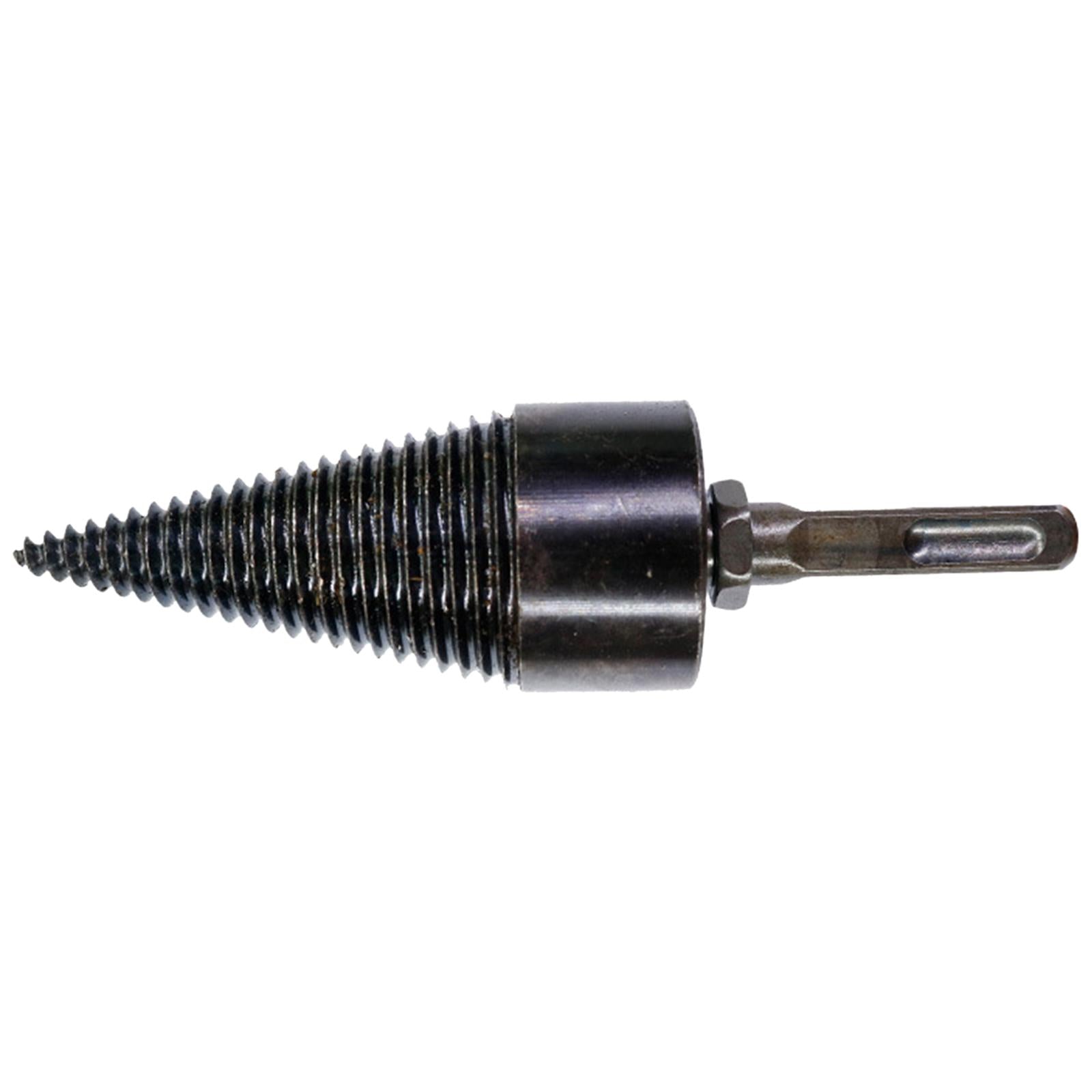 Firewood Drill Bit Timber Breaking Chopper Bits Reamer Woodworking Tools 42mm Square Shaft