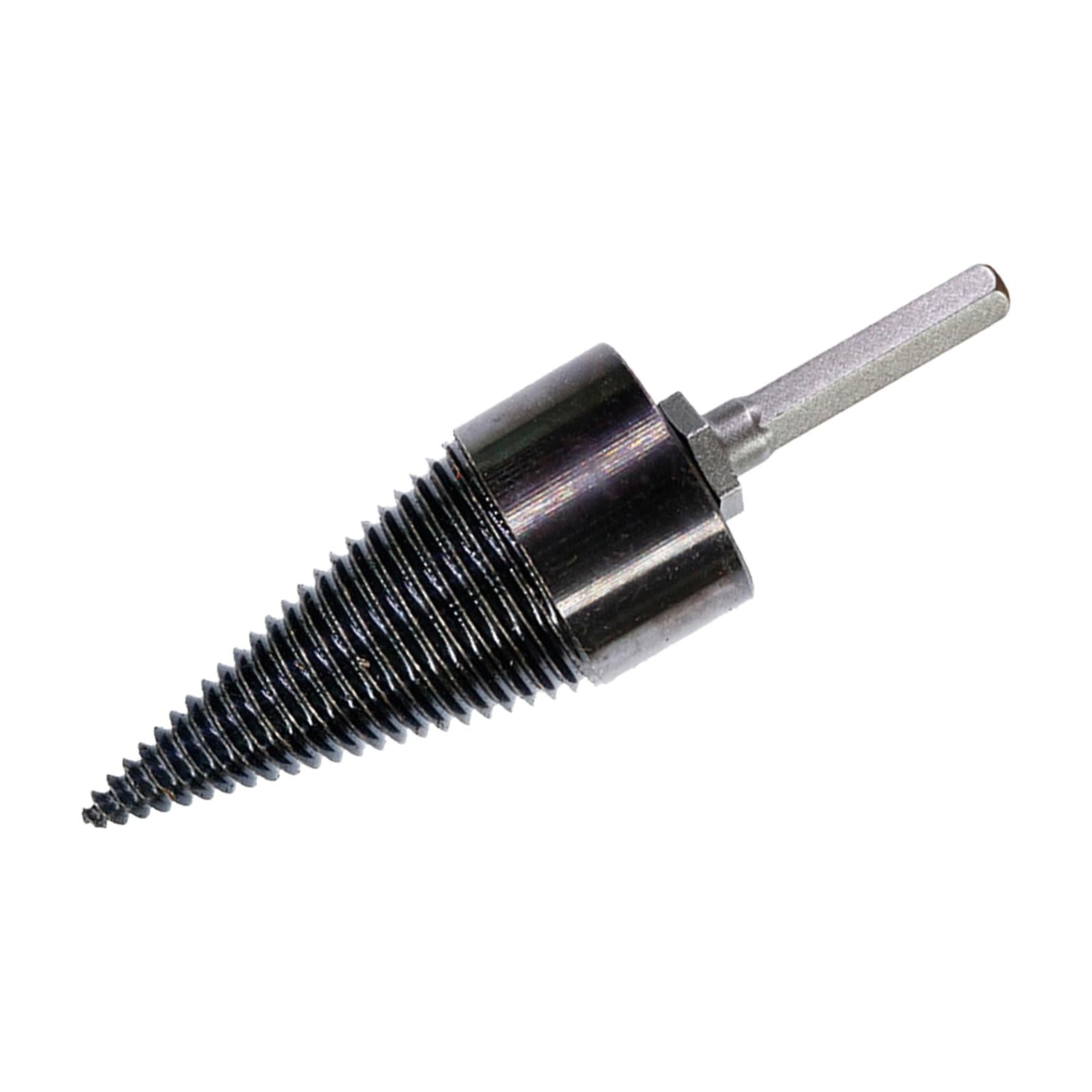 Firewood Drill Bit Timber Breaking Chopper Bits Reamer Woodworking Tools 42mm Hex Shaft