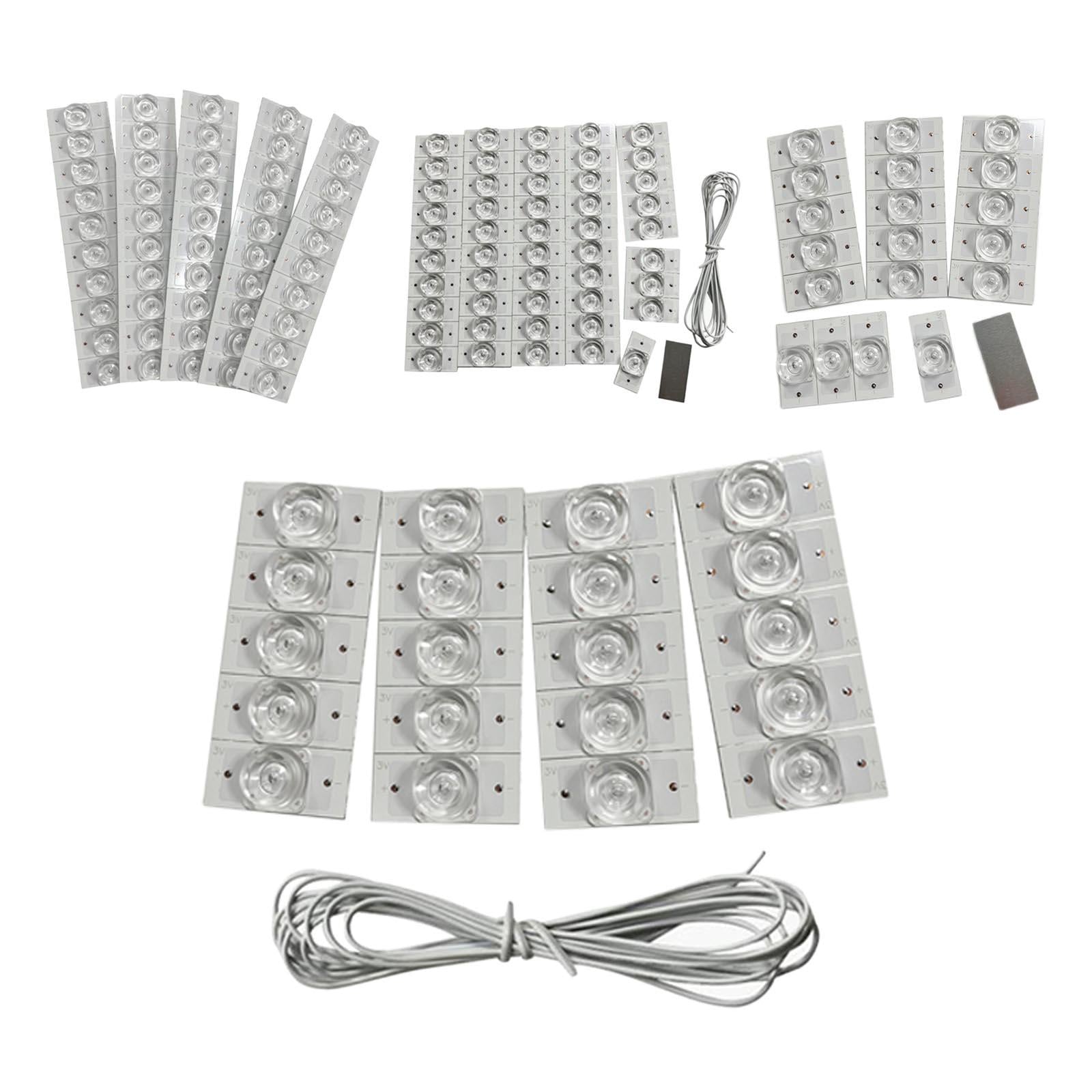 SMD Lamp Beads LED Backlight Strip Parts Emitting for Video Indoor Lighting 50pcs