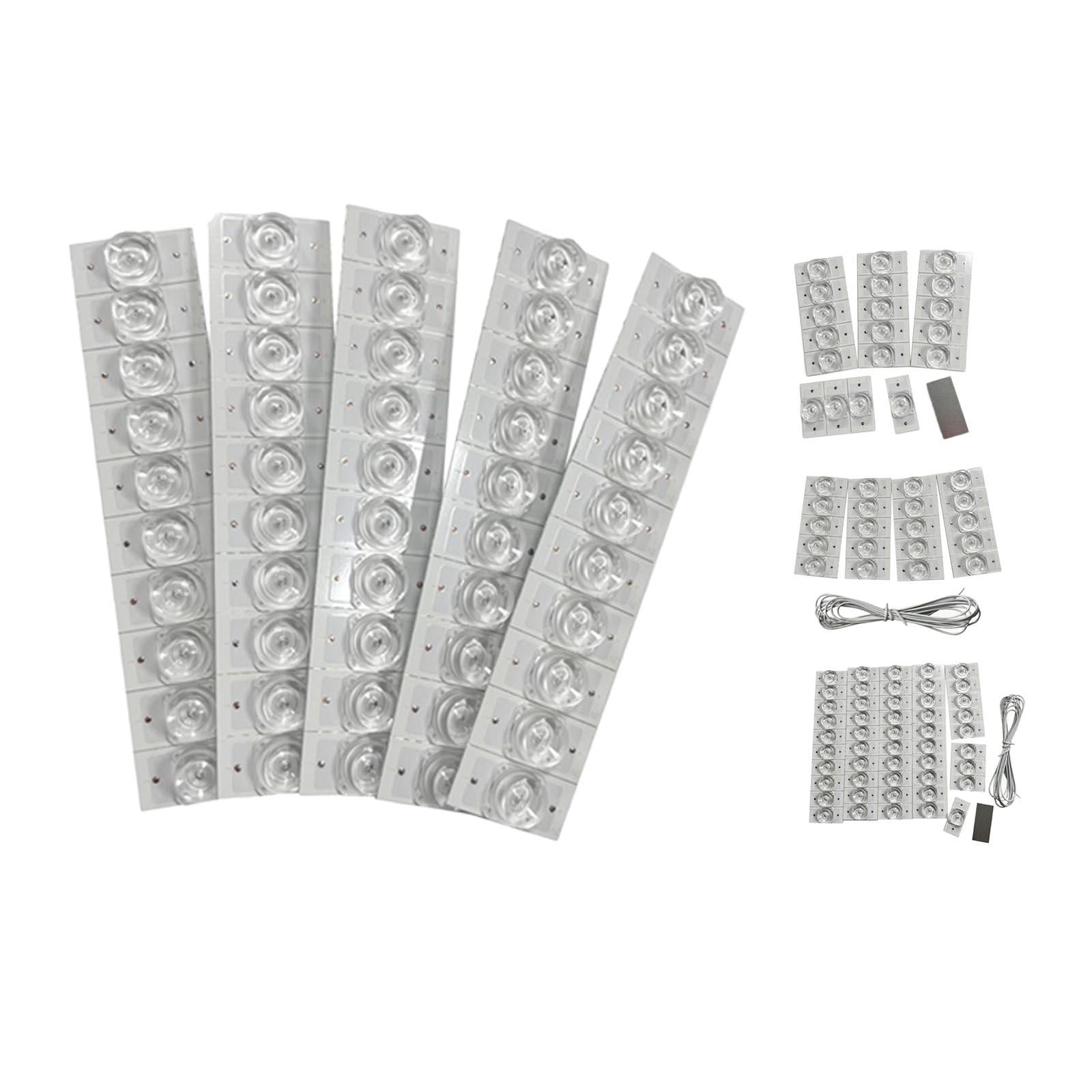 SMD Lamp Beads LED Backlight Strip Parts Emitting for Video Indoor Lighting 50pcs