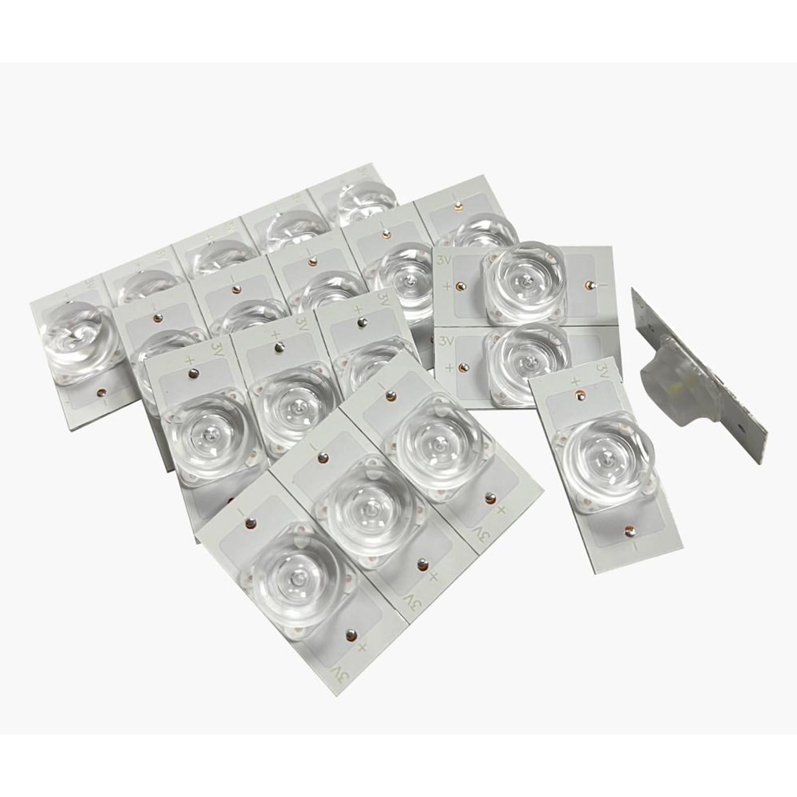 SMD Lamp Beads LED Backlight Strip Parts Emitting for Video Indoor Lighting 50pcs