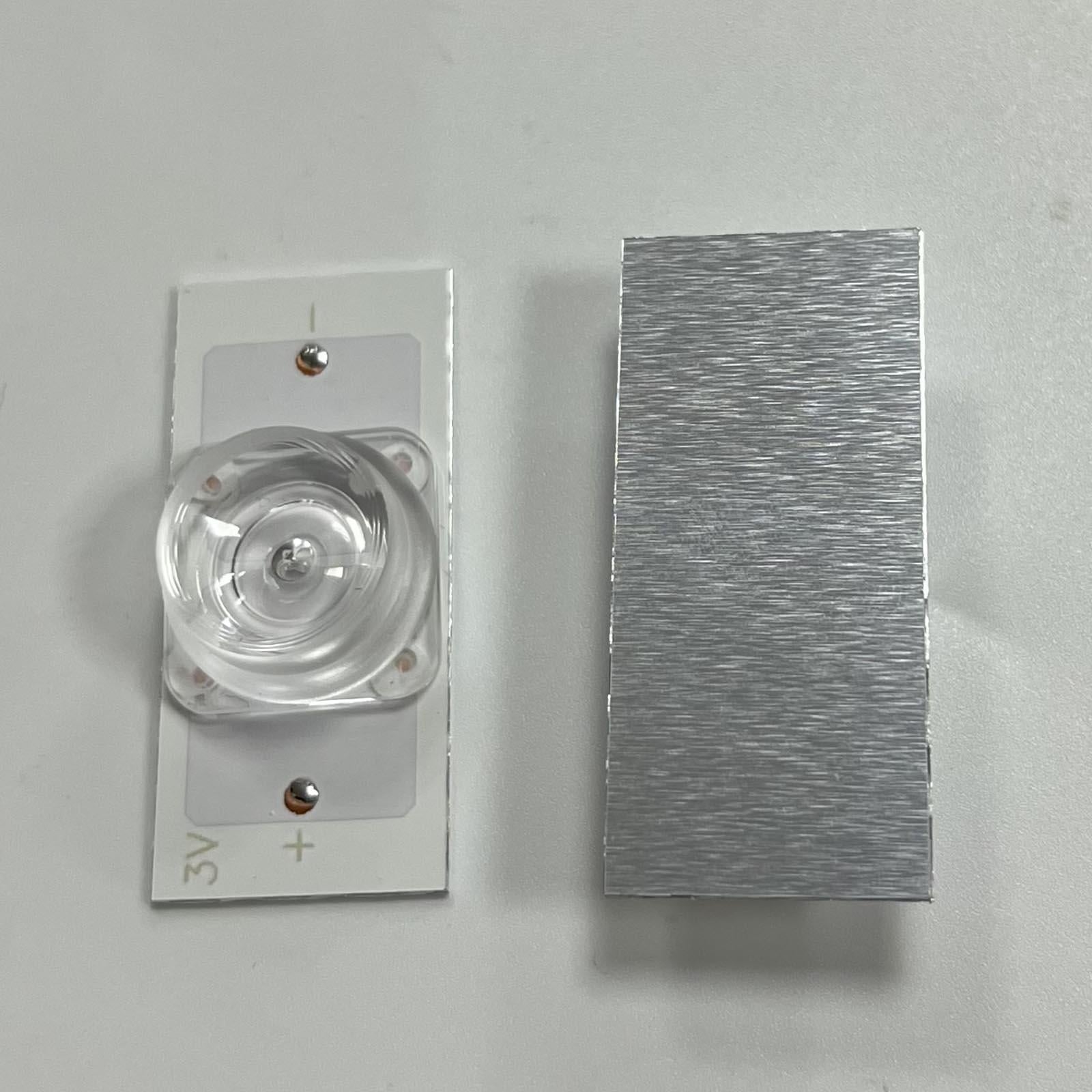 SMD Lamp Beads LED Backlight Strip Parts Emitting for Video Indoor Lighting 50pcs with Line