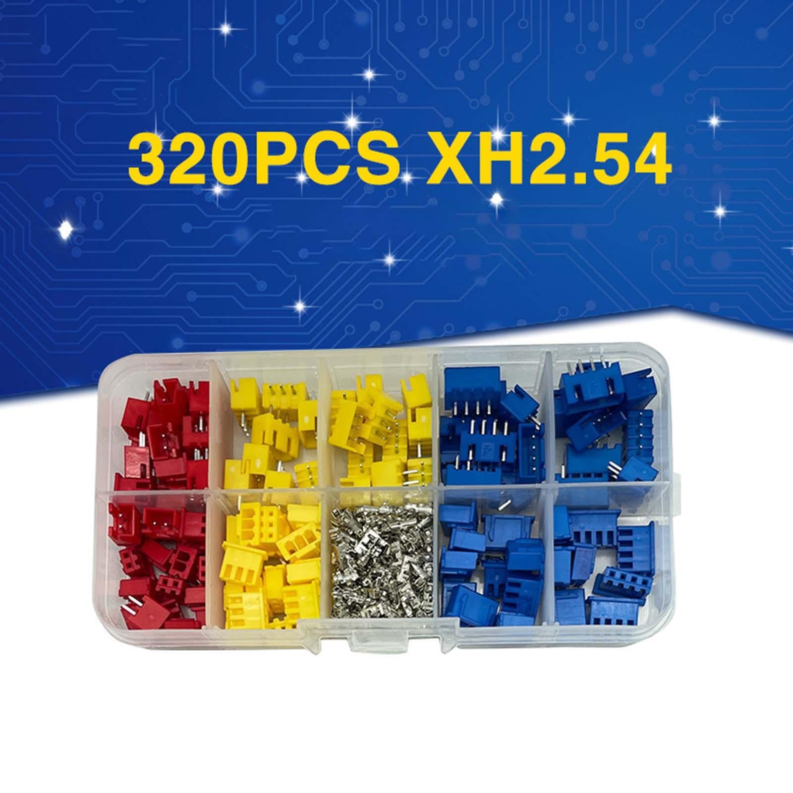 XH2.54 Wire Connectors Housing Terminal Assortment Kit  320PCS