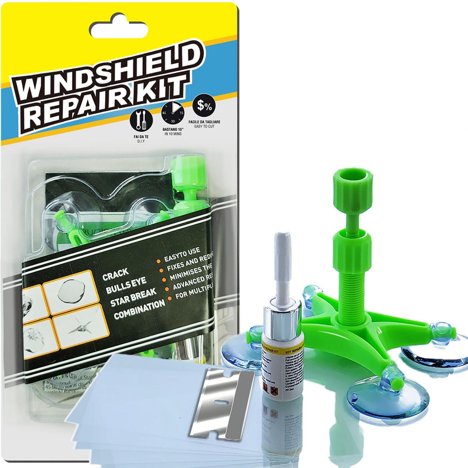 Car Auto Glass Windshield Fluid Repair Set Easy to Operate DIY Widely Use