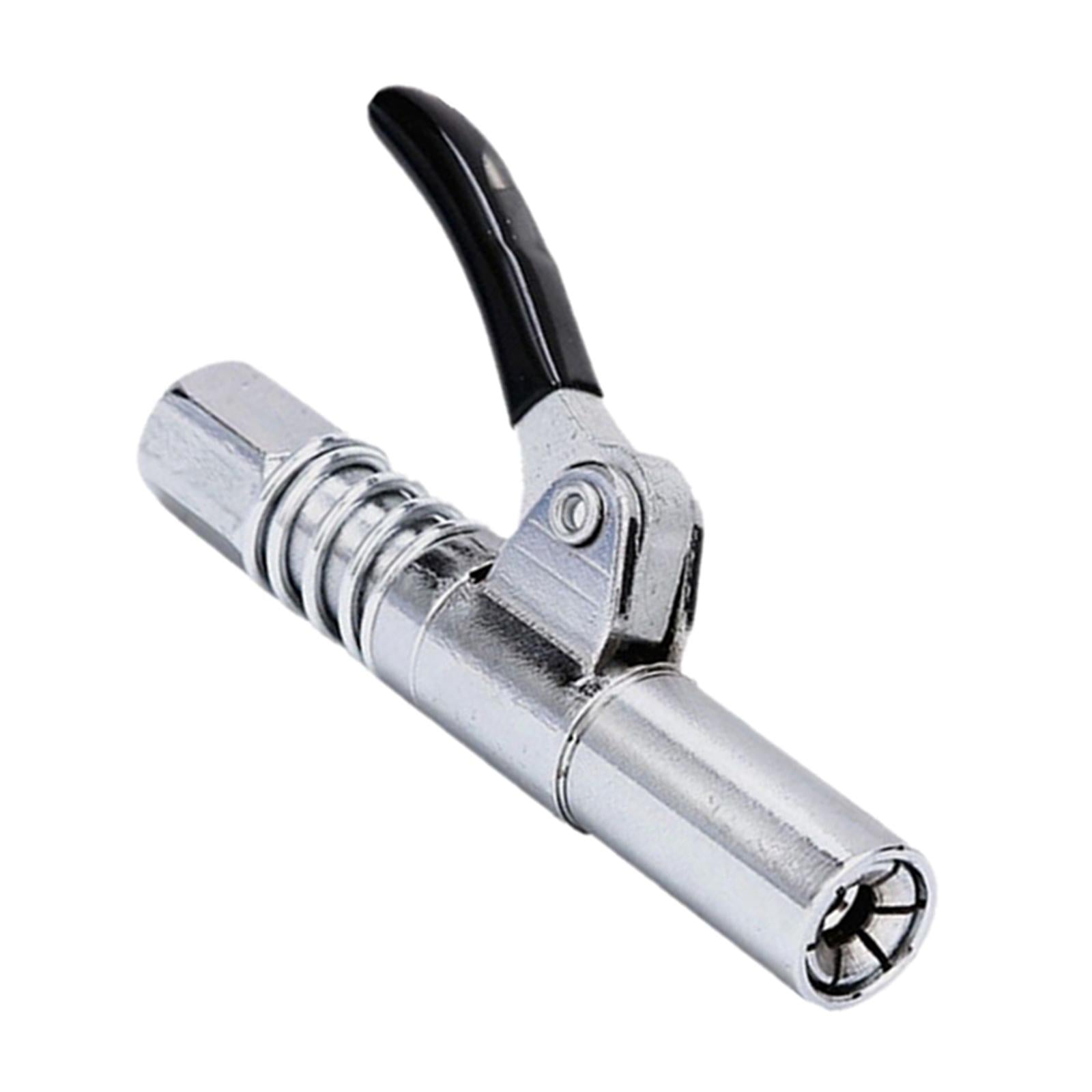 Locking Grease Coupler Adapter W/ Oil Pipe 1/8 On for Metric Zerk SAE with 1m tube"