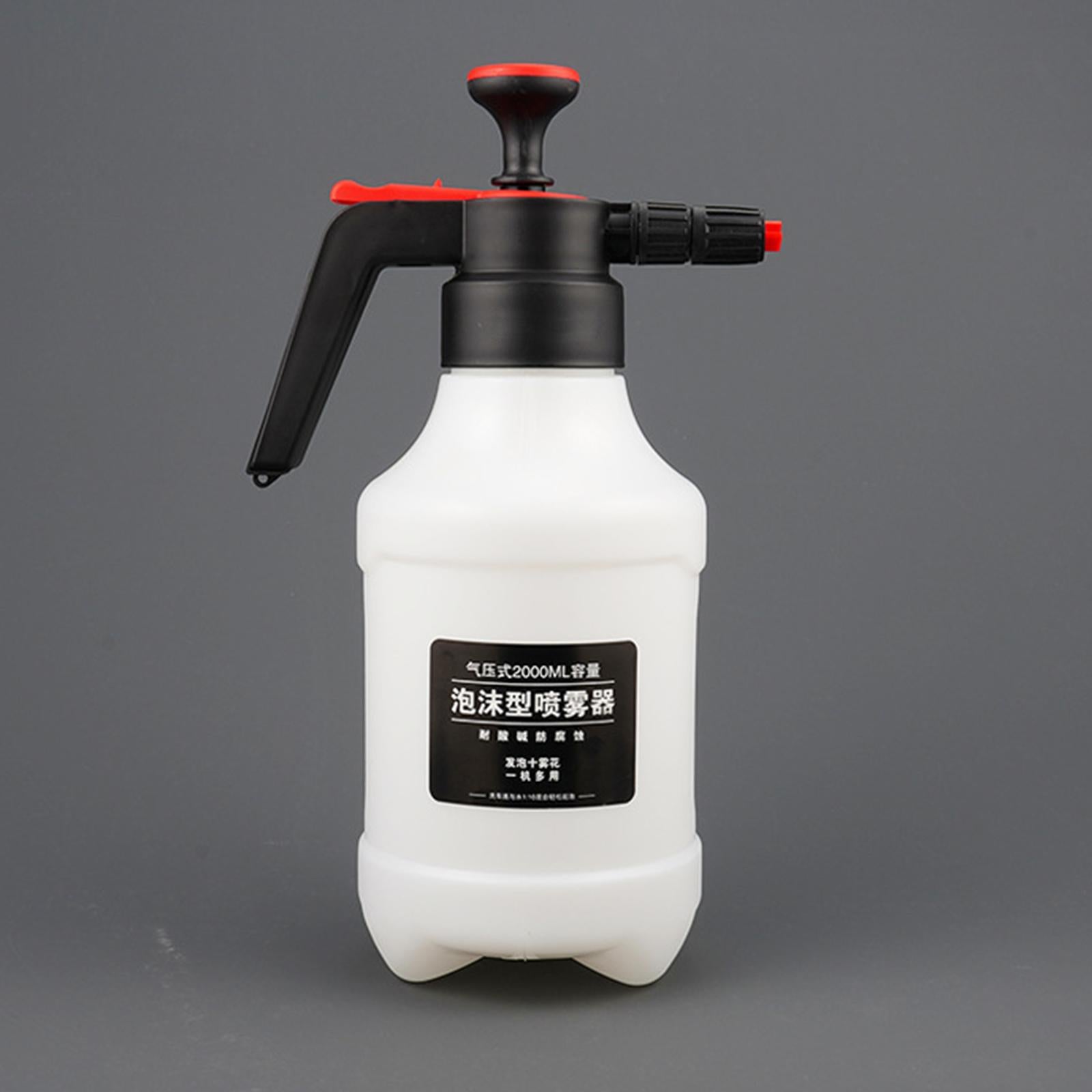 Car Hand Pump Pressure Foam Sprayer Portable Foam Cannon Car Wash 2000ml