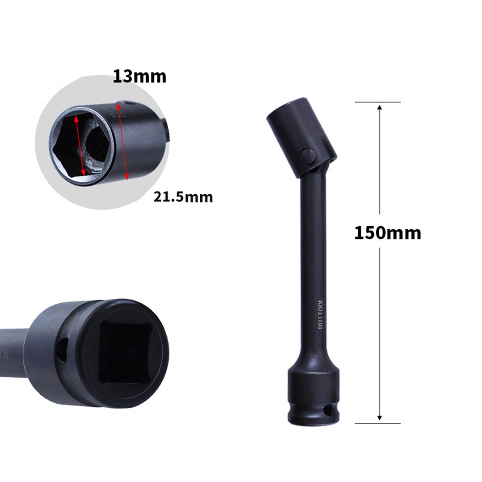 1PC Universal Sleeve Socket Wrench Large Torque Hand Tool for Auto Repair H13 150mm