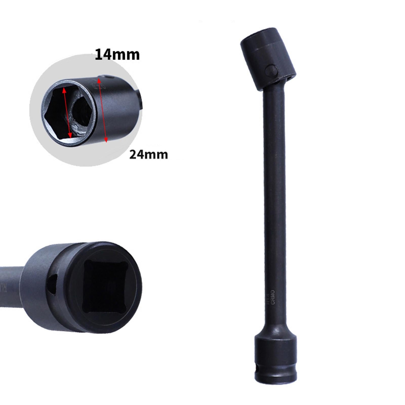 1PC Universal Sleeve Socket Wrench Large Torque Hand Tool for Auto Repair H14 200mm