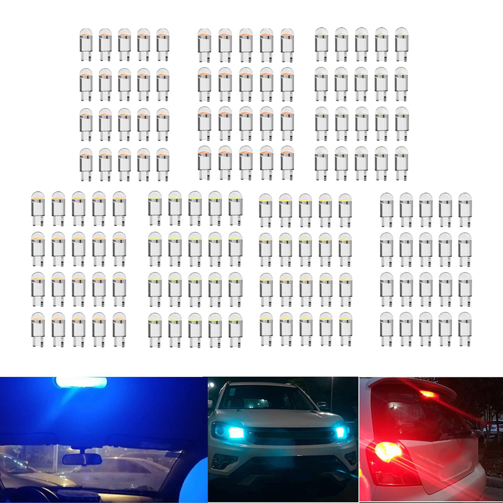 20Pcs LED Car Bulbs Auto Interior Bulbs Parts for Door Courtesy White