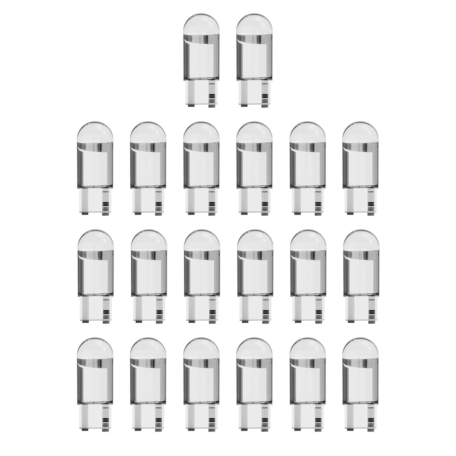 20Pcs LED Car Bulbs Auto Interior Bulbs Parts for Door Courtesy Dark Blue