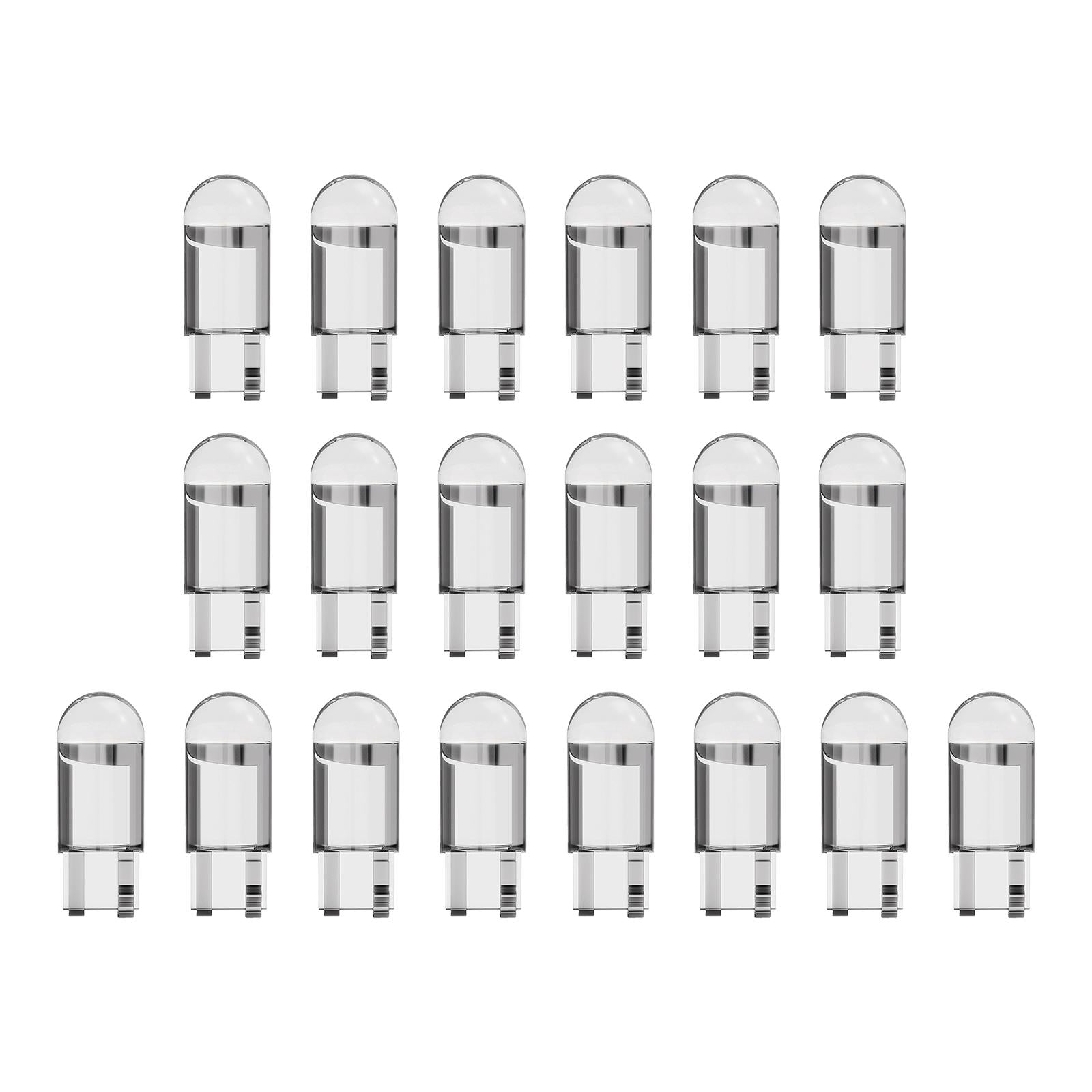 20Pcs LED Car Bulbs Auto Interior Bulbs Parts for Door Courtesy Dark Blue