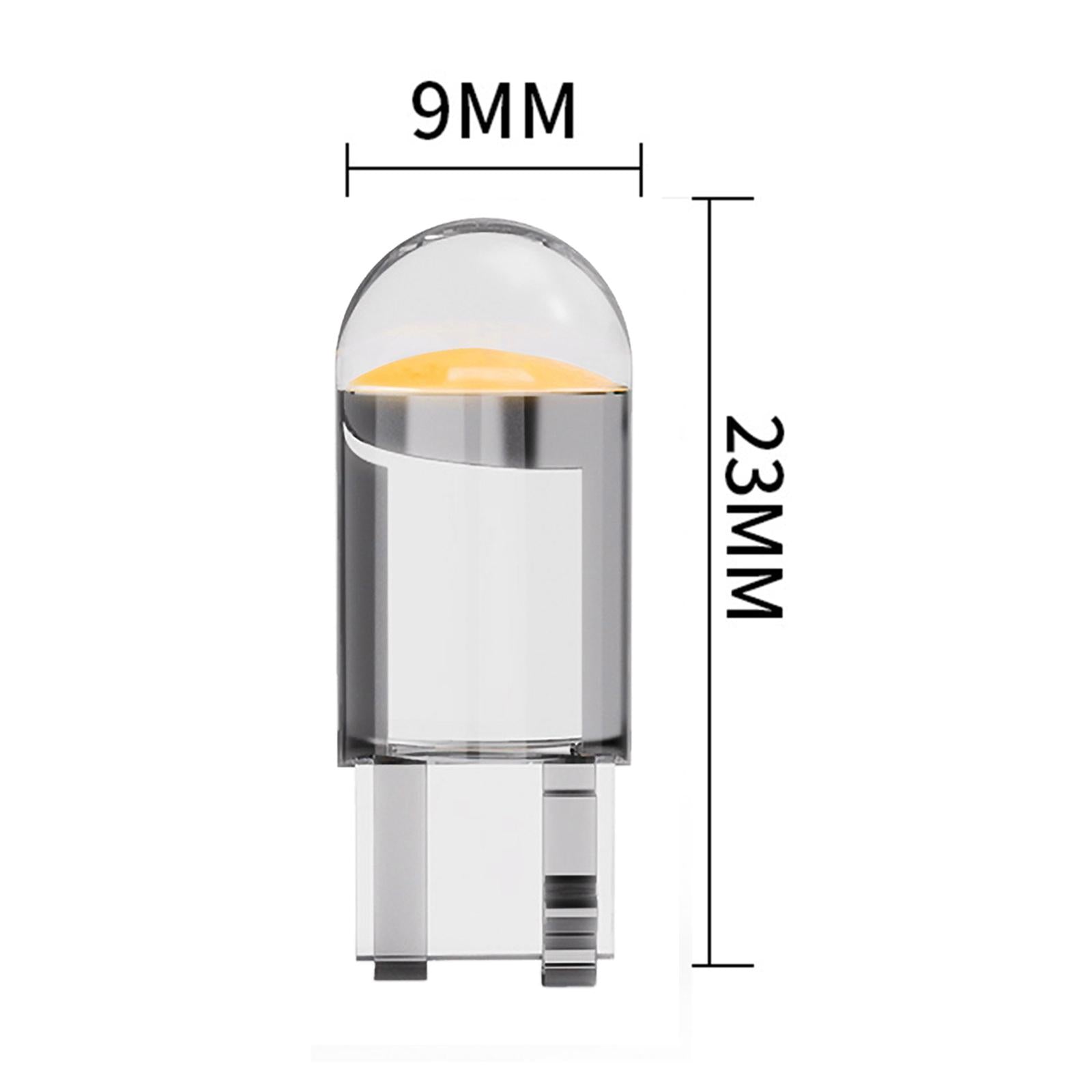 20Pcs LED Car Bulbs Auto Interior Bulbs Parts for Door Courtesy Yellow