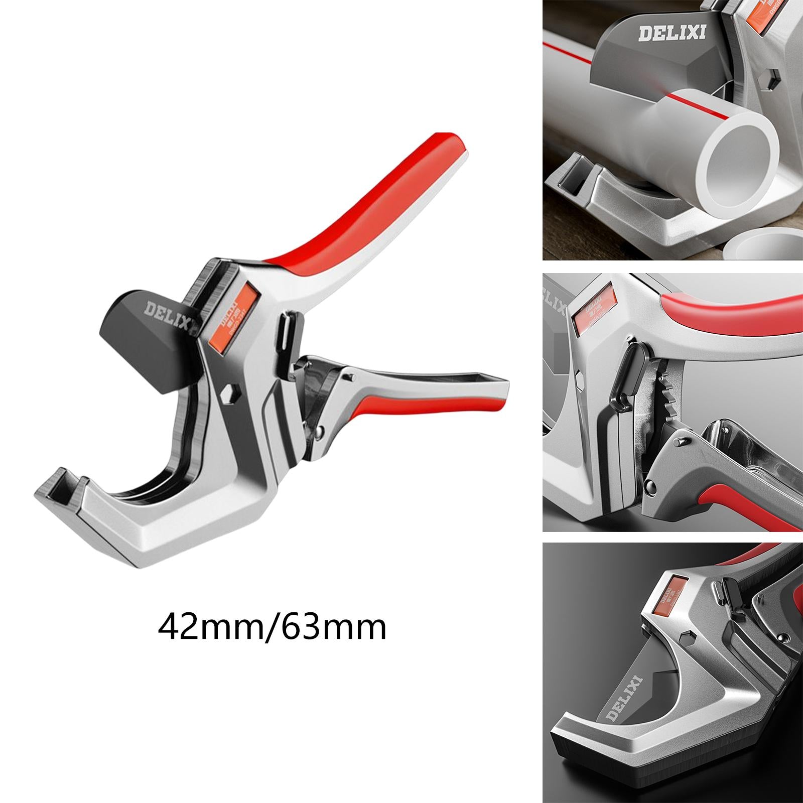PVC Pipe Cutter Tube Cutter Plumbing Pipes Plumber Hand Tool 42mm Jaw