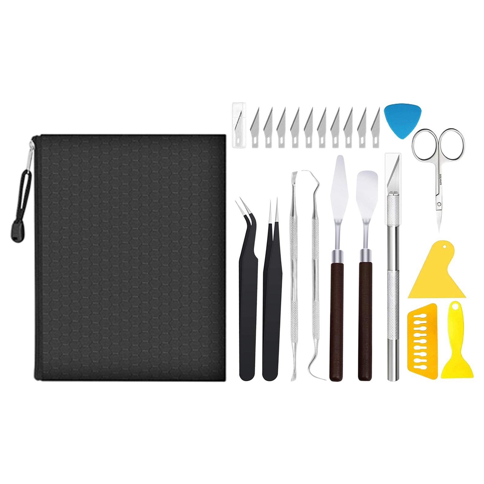 23Pcs Handmade Tools DIY Kit Silhouettes Precision Cutting Cameos Hobbies