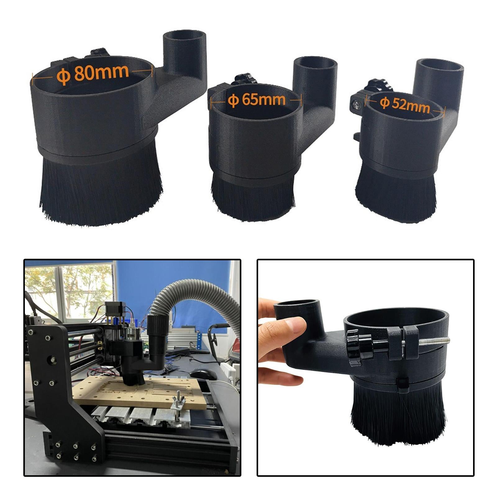 CNC Engraving Machine Spindle Dust Shoe Cover for Door Engraving Machine 52mm