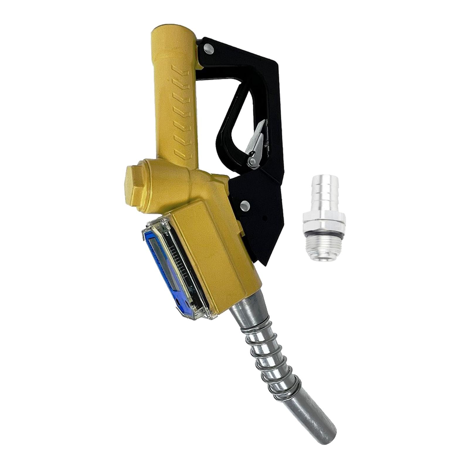 1 inch Manual Fueling Nozzle with Metering for Biodiesel Petrol Yellow