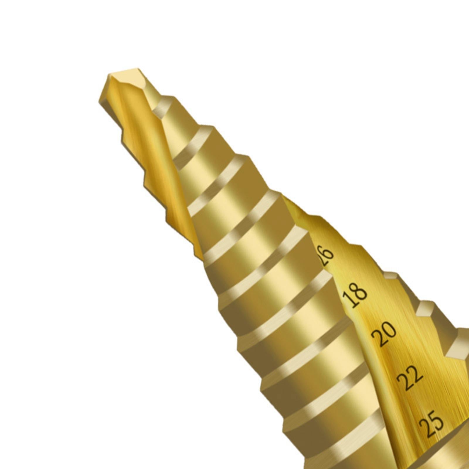 Portable HSS Spiral Grooved Reaming Drill for Wood Drilling Hole Electrician